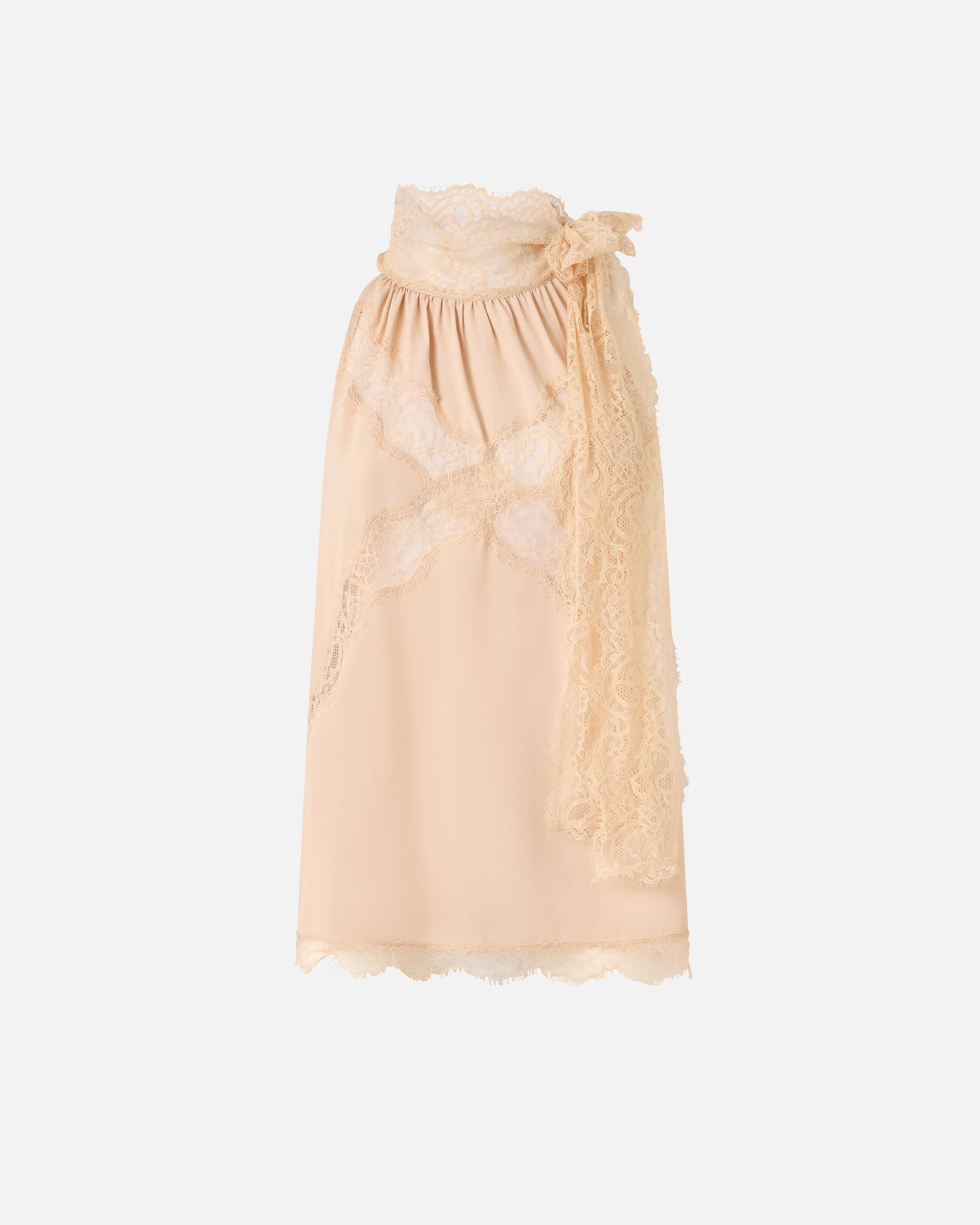Halterneck top with lace - Image 5