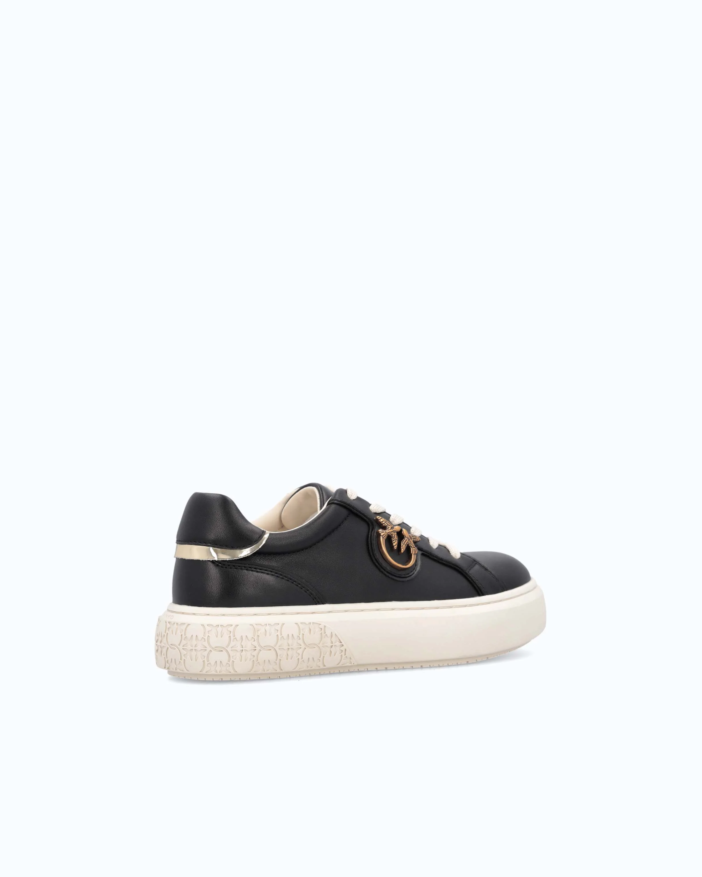 High-soled flatform sneakers with metal logo - Image 3