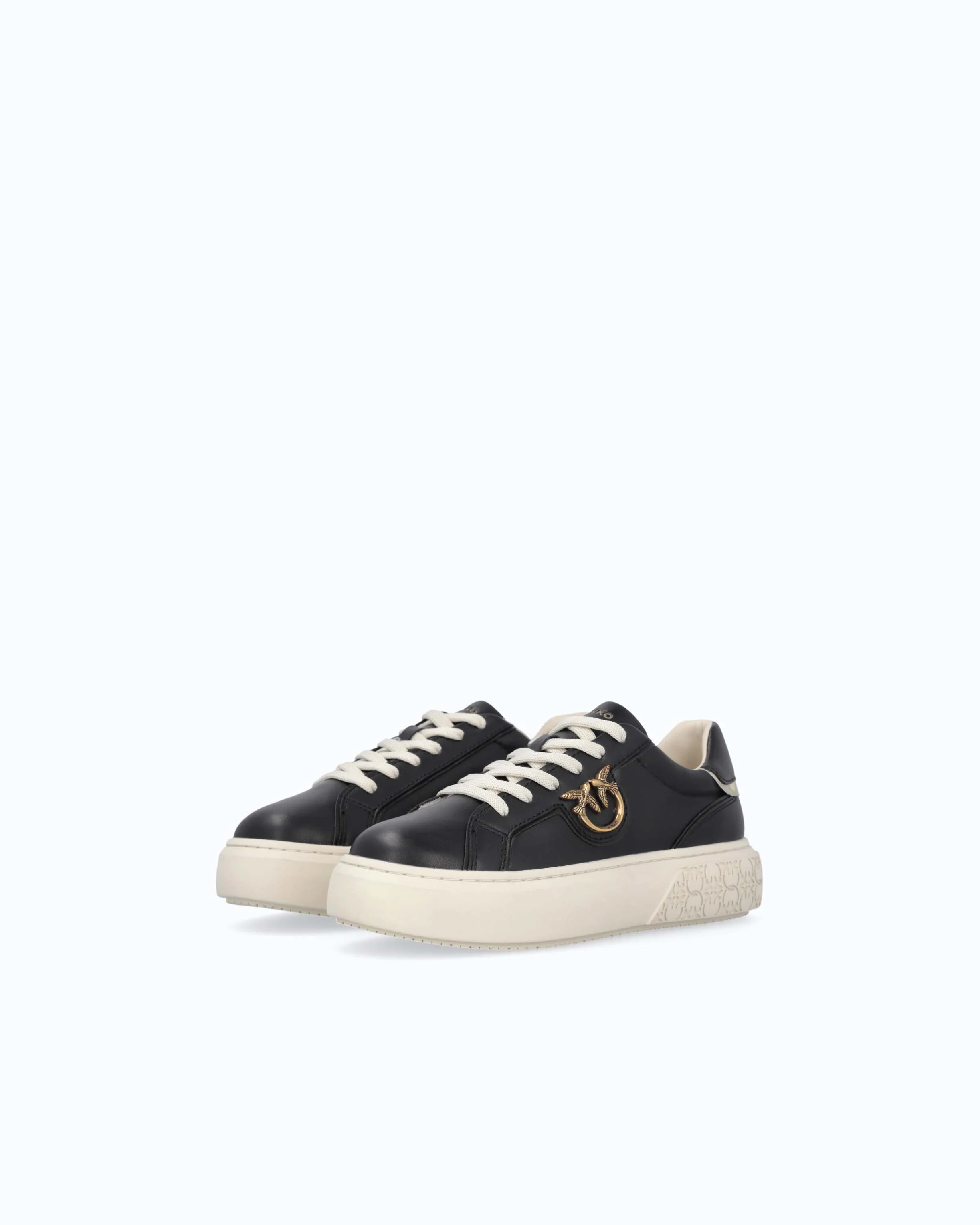 High-soled flatform sneakers with metal logo - Image 6