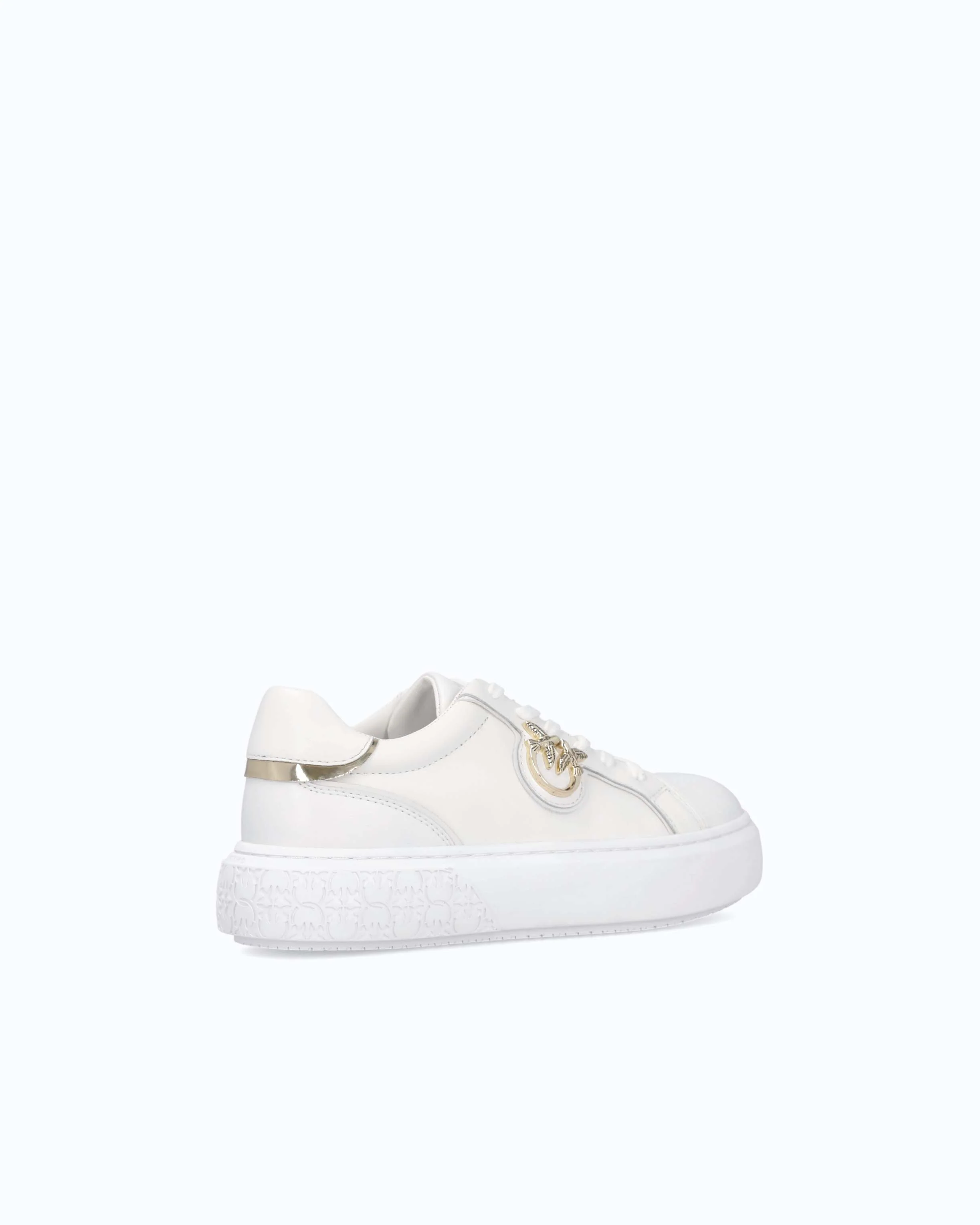High-soled flatform sneakers with metal logo - Image 3