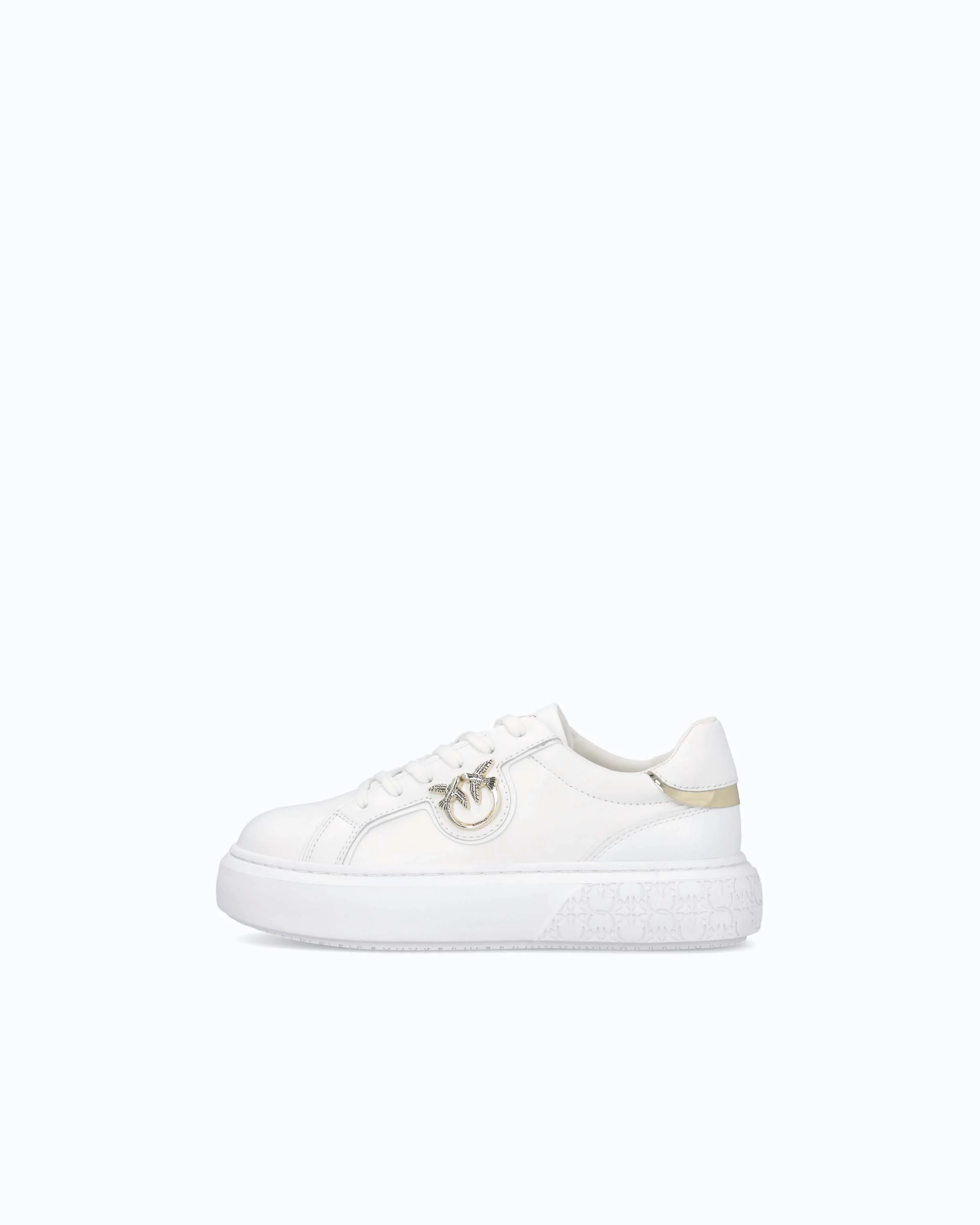 High-soled flatform sneakers with metal logo - Image 5