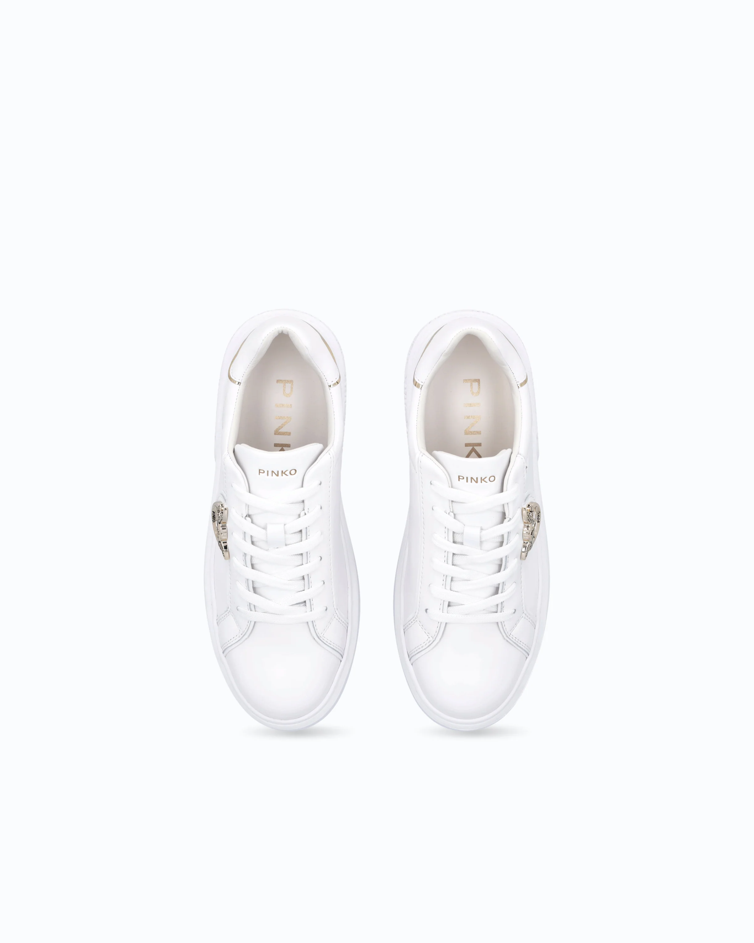 High-soled flatform sneakers with metal logo - Image 9