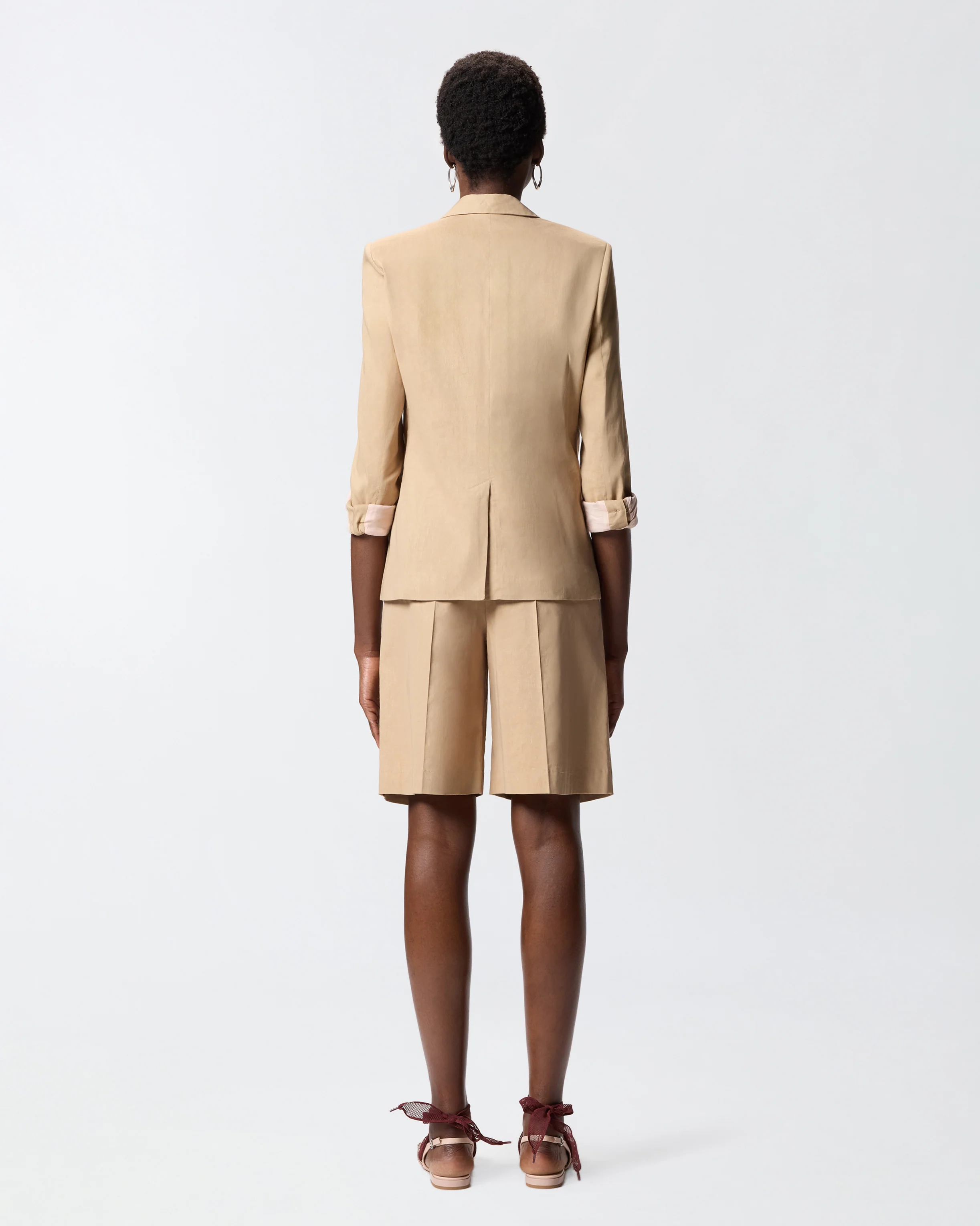 Jacket in linen blend - Image 3