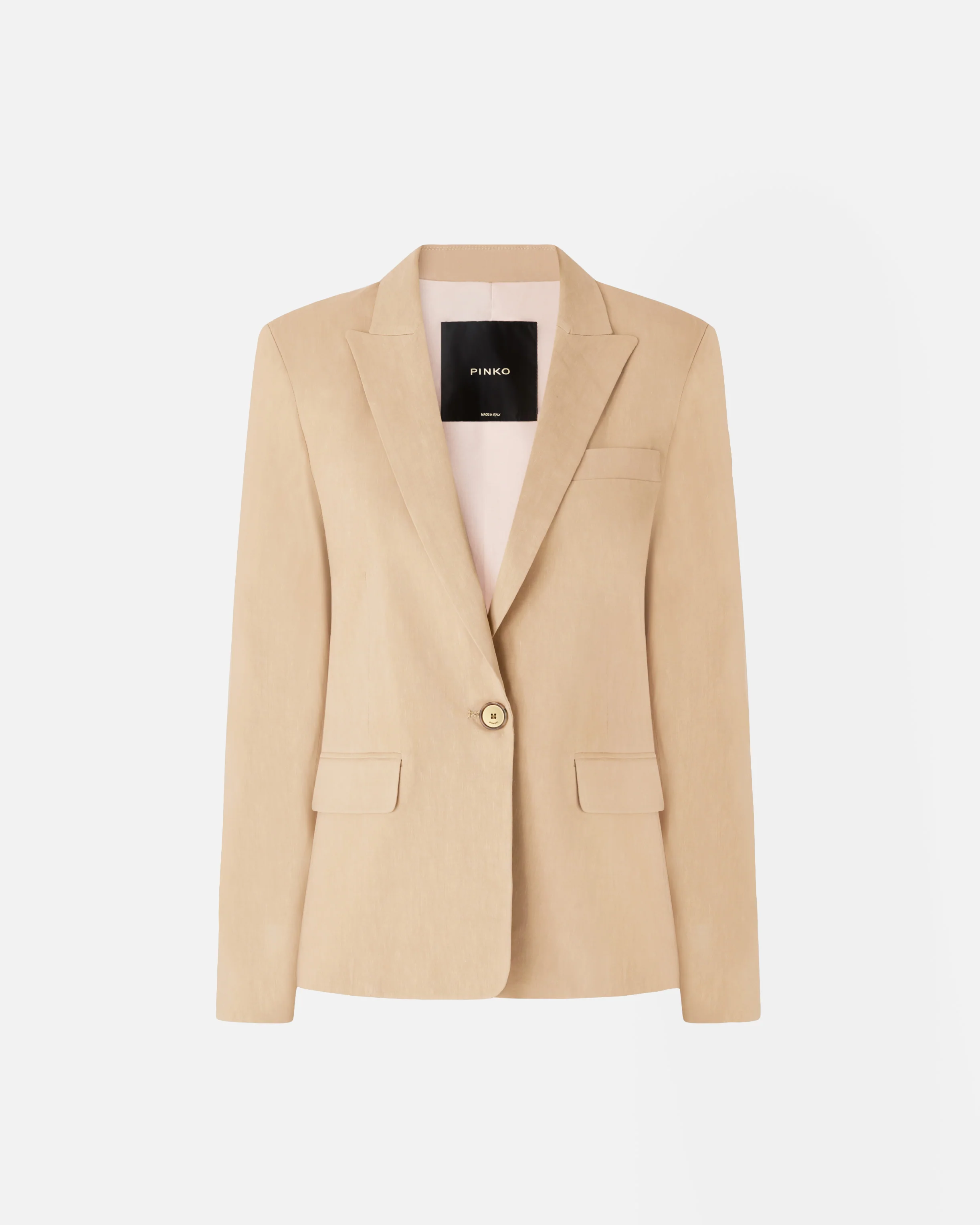 Jacket in linen blend - Image 5