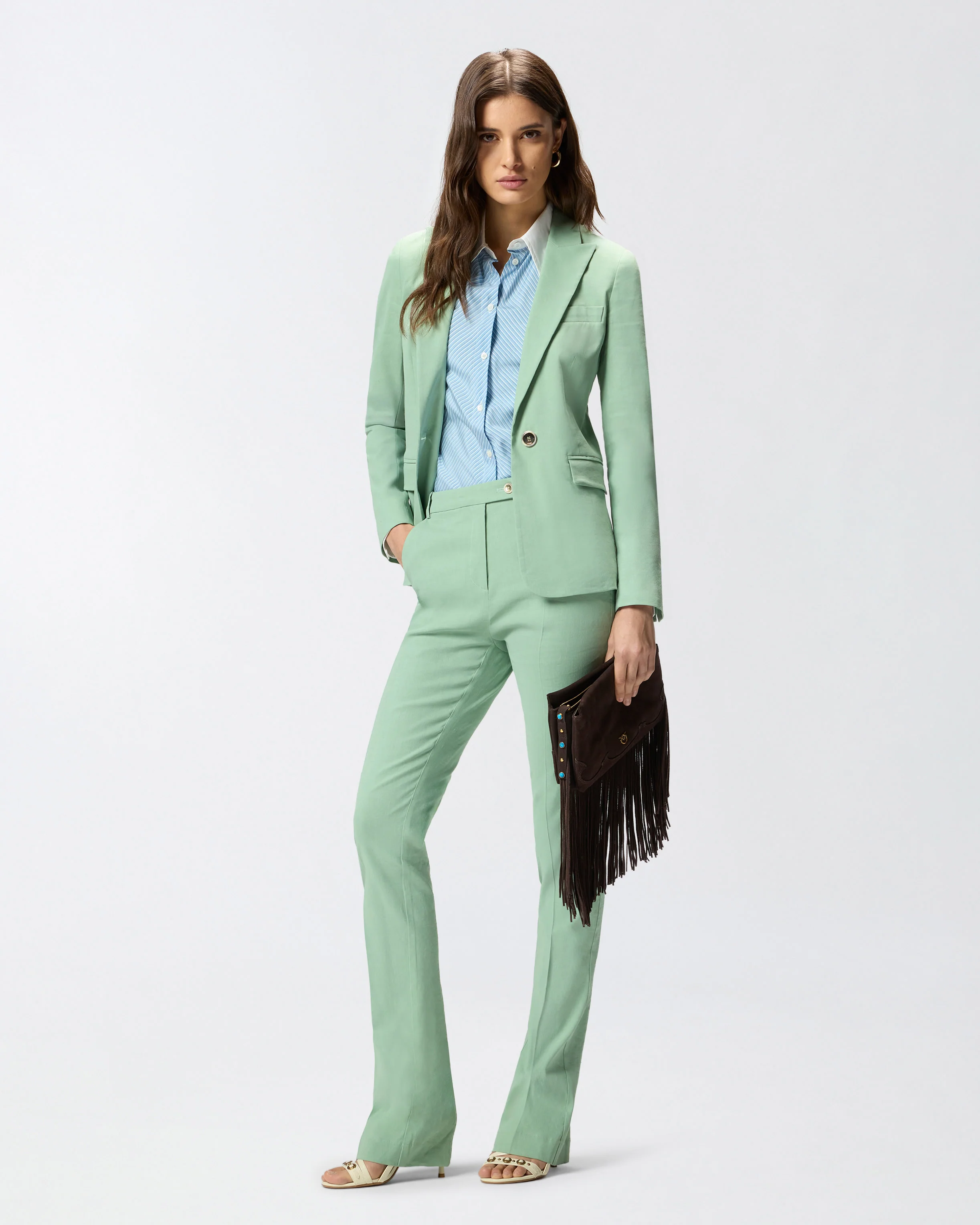Jacket in linen blend - Image 2