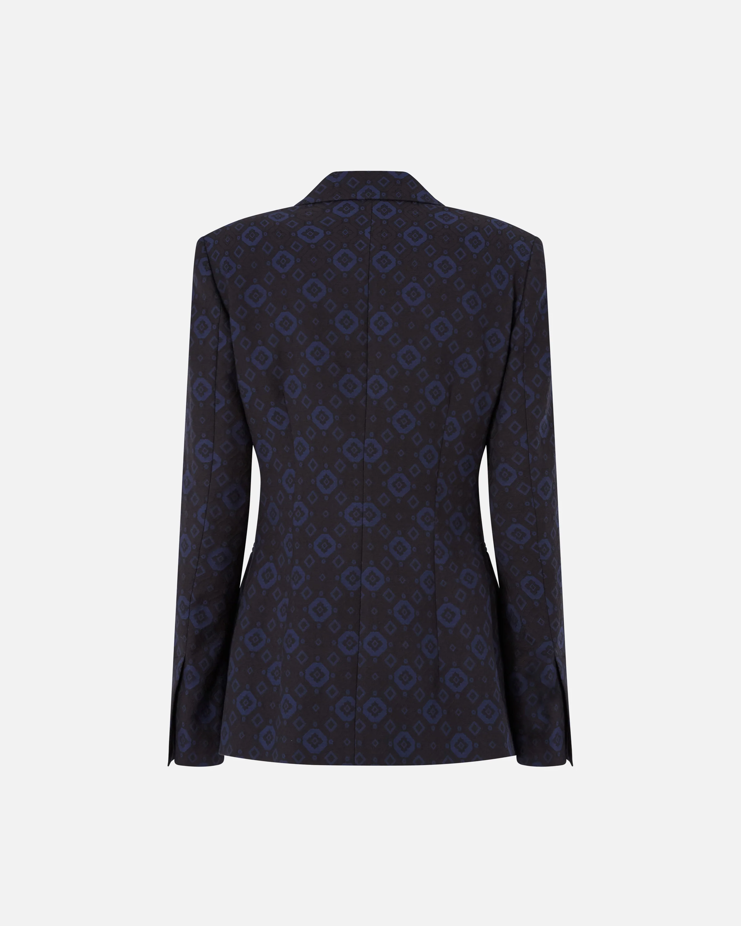 Jacket with geometric and floral motif - Image 6