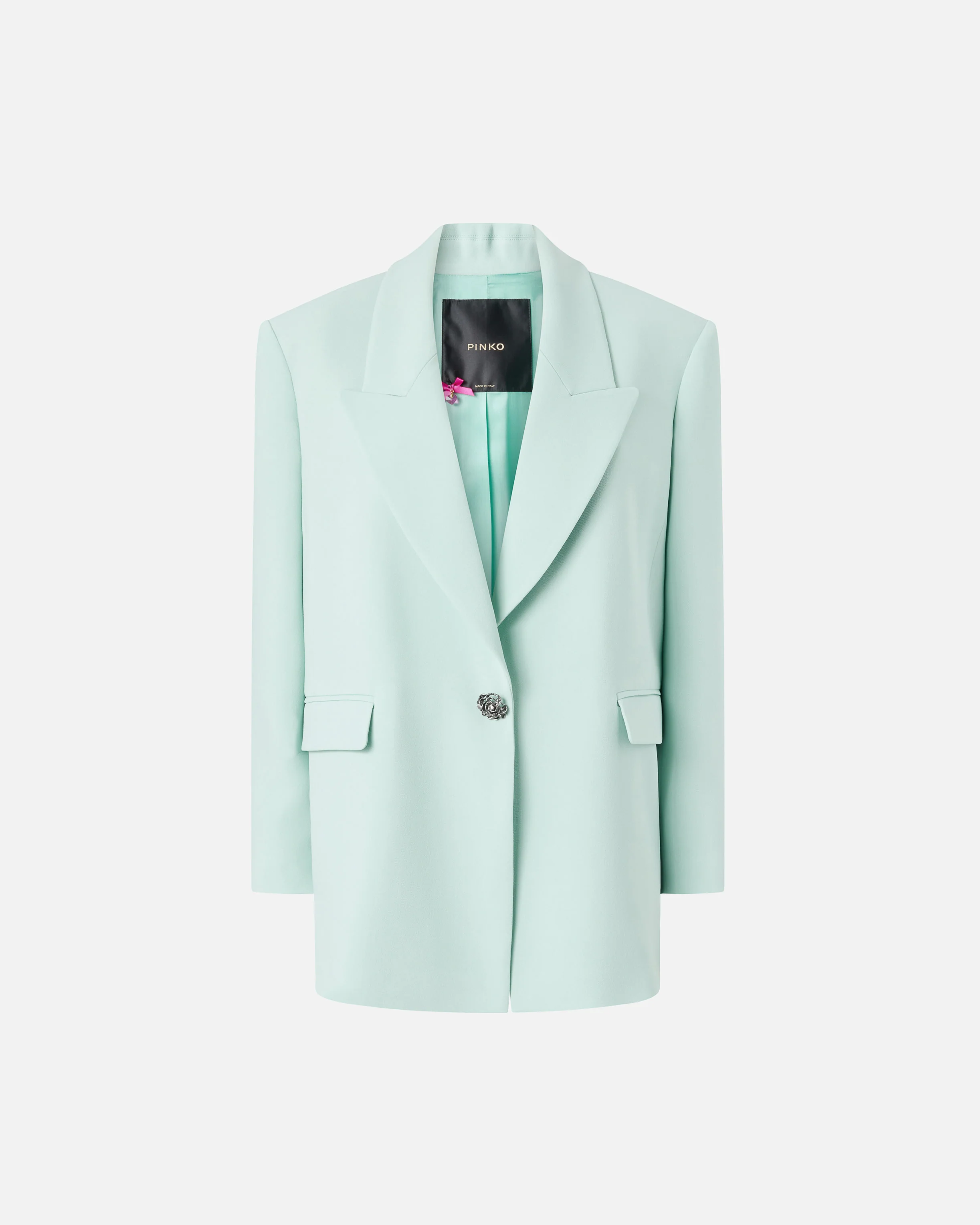 Jacket with rose jewel buttons - Image 5