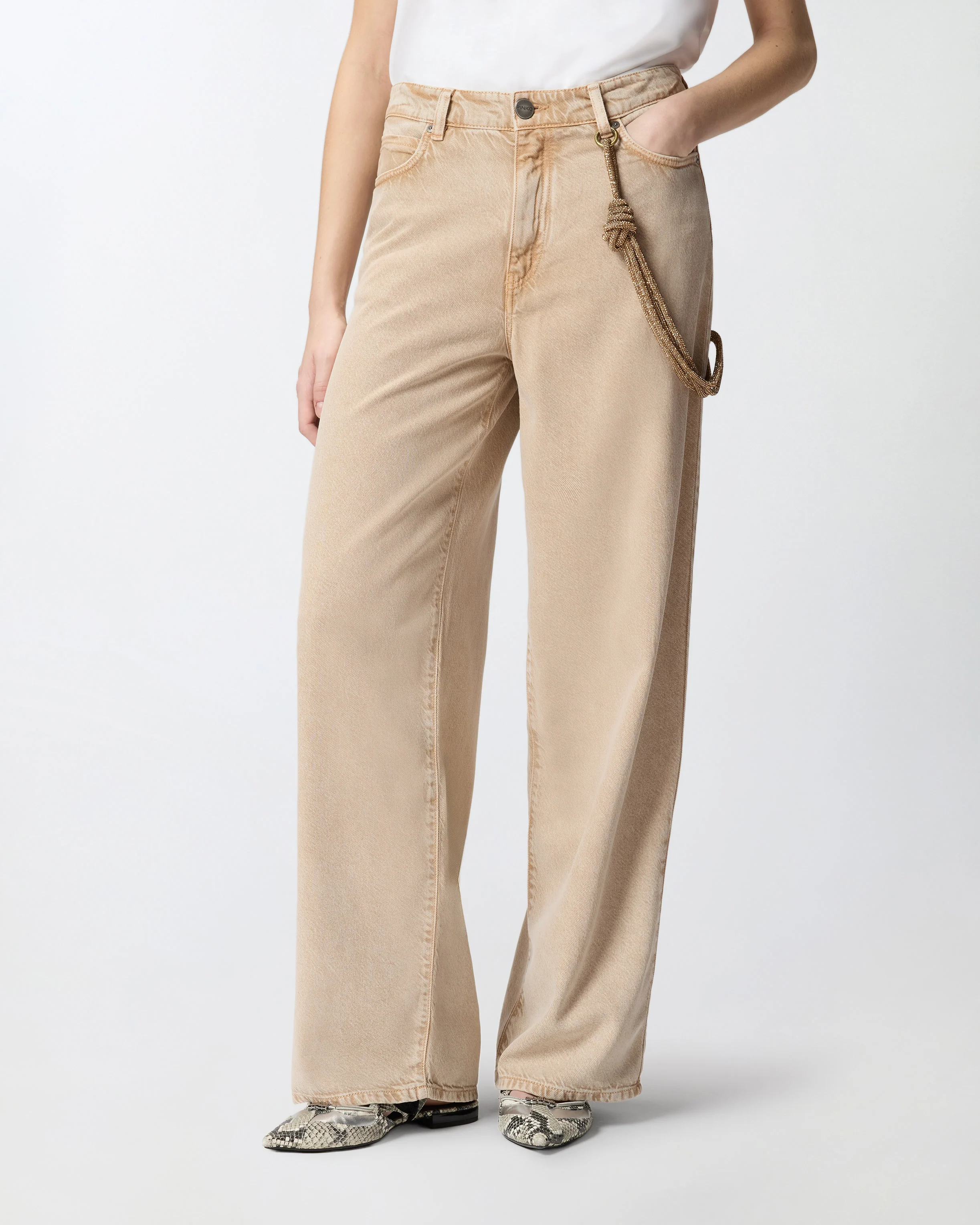 Jeans with jewel cord - Image 2