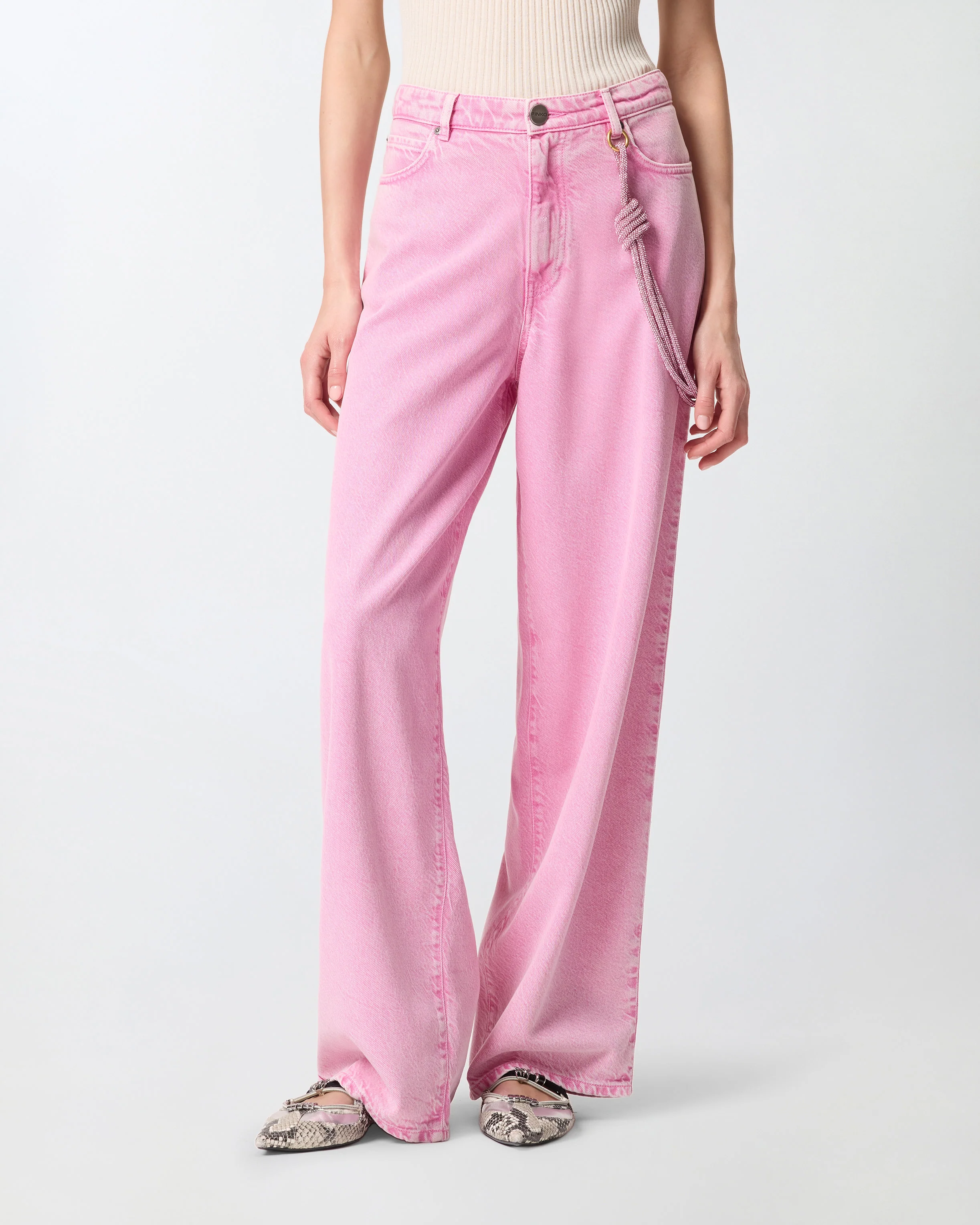 Jeans with jewel cord - Image 2