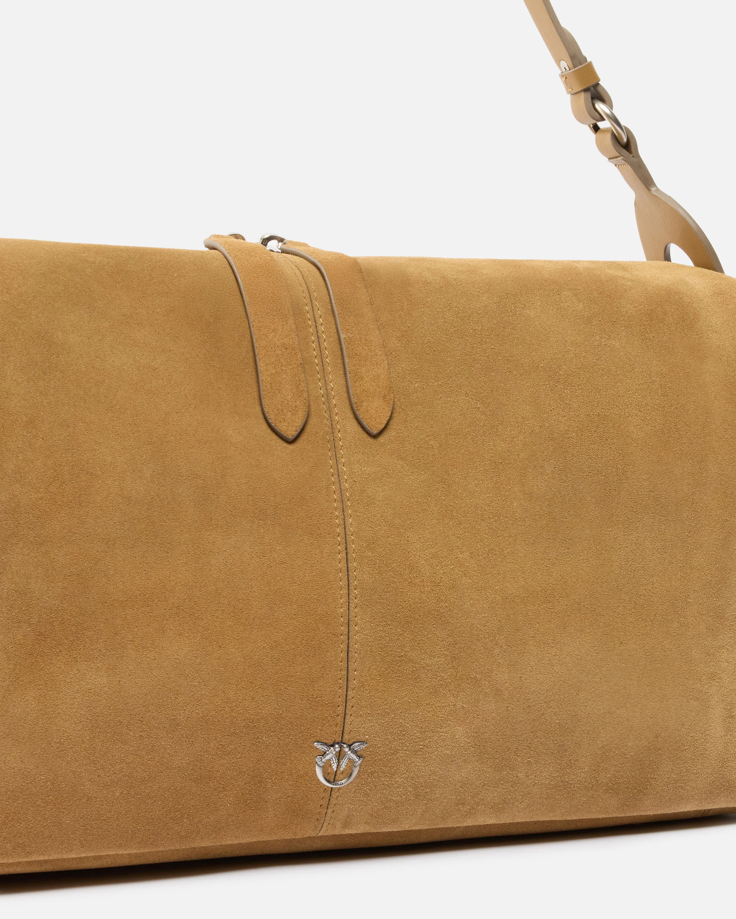 Keeper Bag large shoulder bag in suede - Image 5