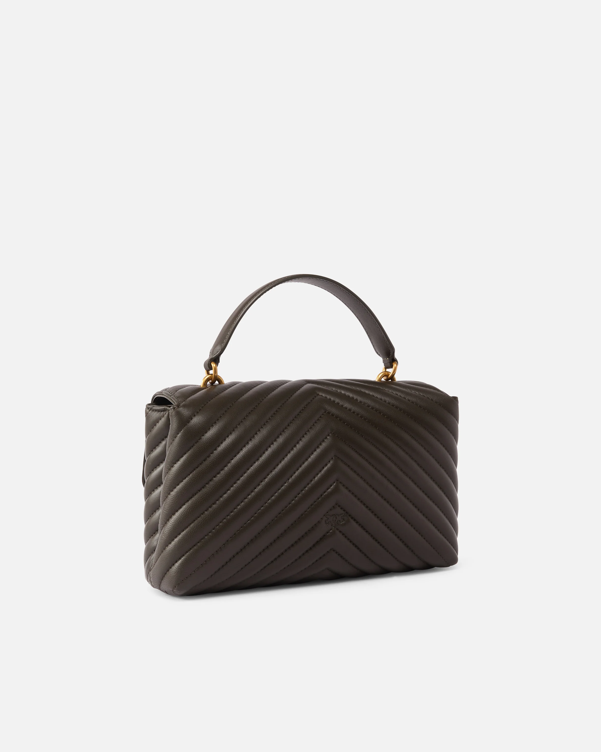 Lady Love Bag Puff medium handbag in chevron nappa leather - Image 2