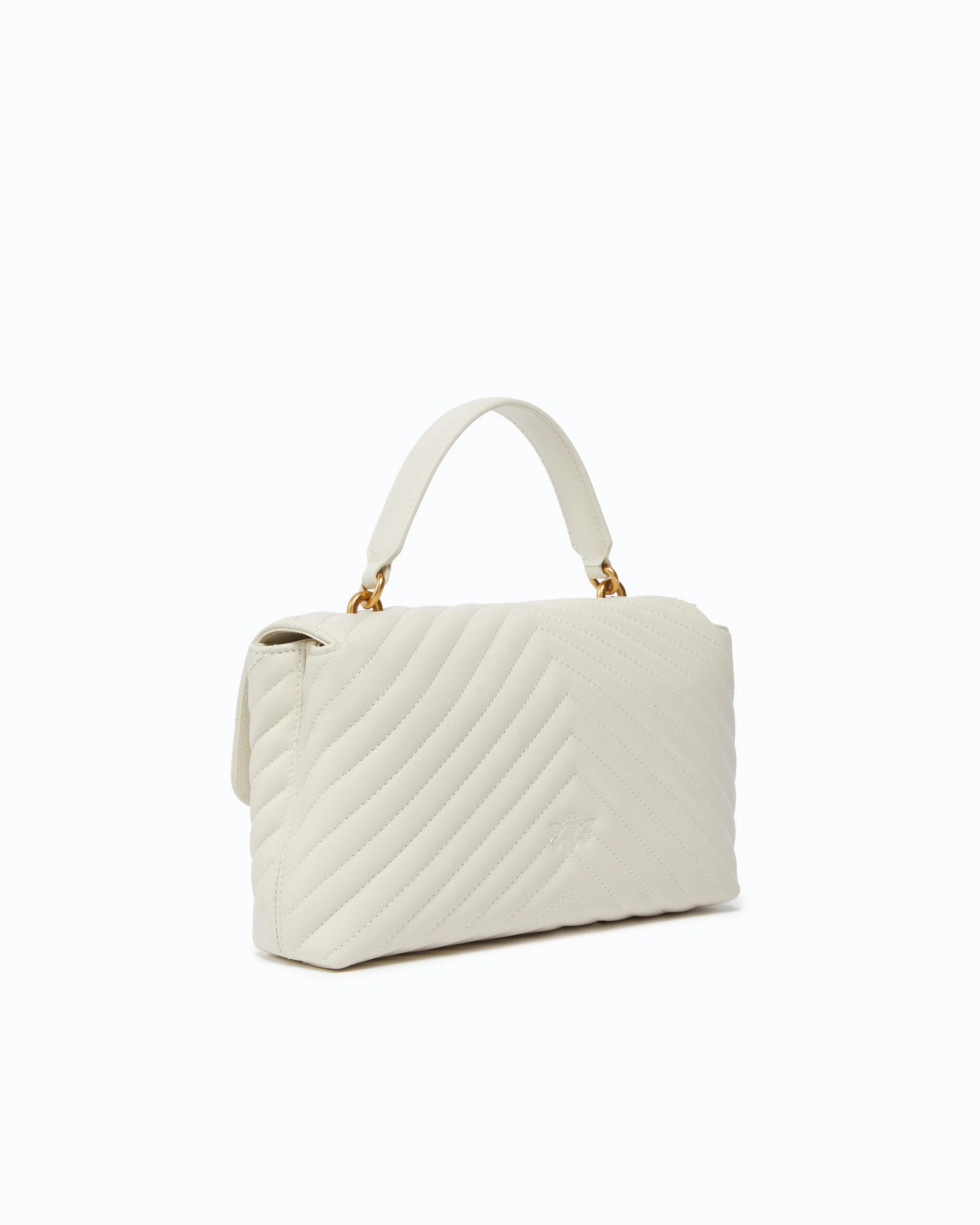 Lady Love Bag Puff medium handbag in chevron nappa leather - Image 2