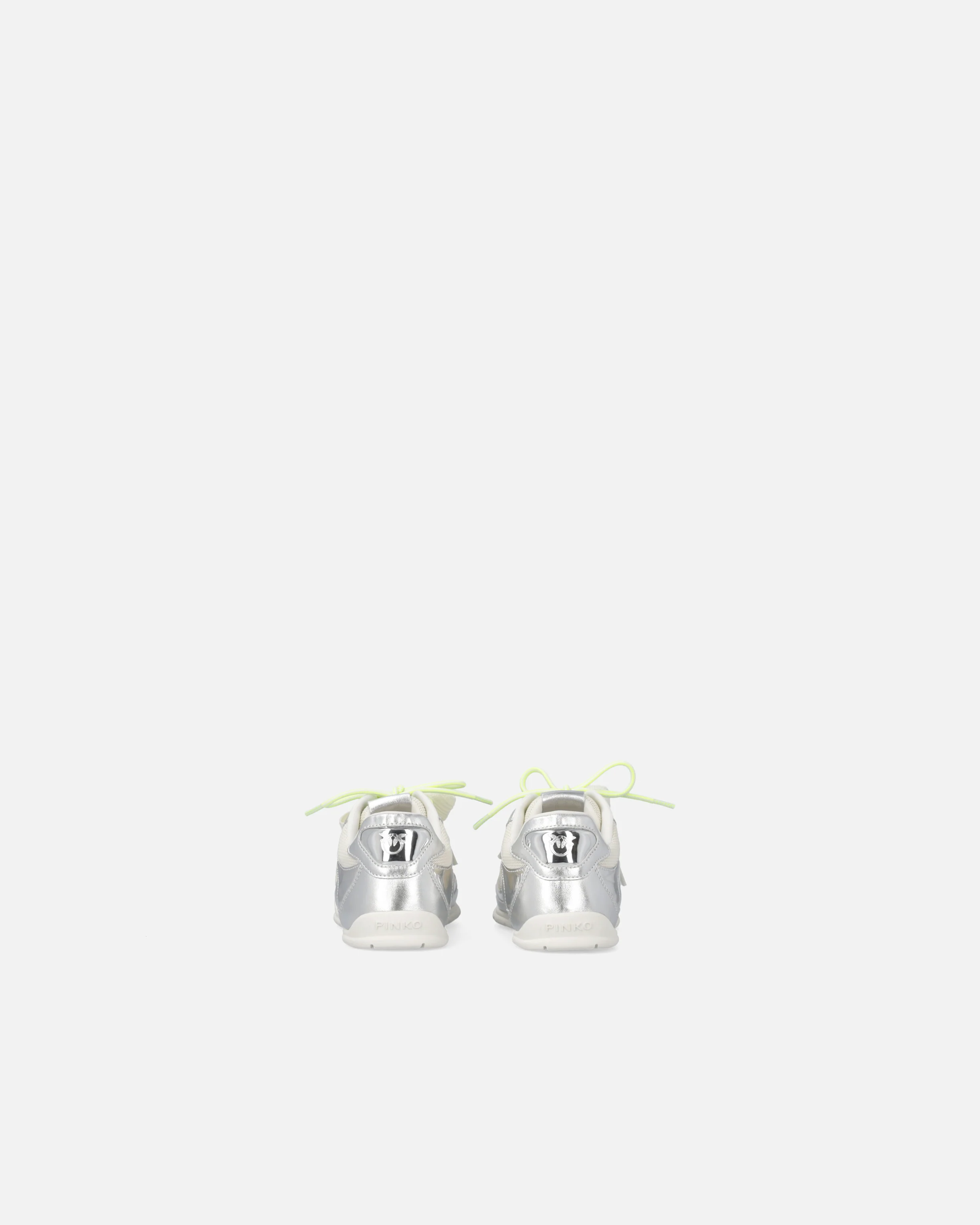 Laminated sneakers with double laces and jewel details - Image 8