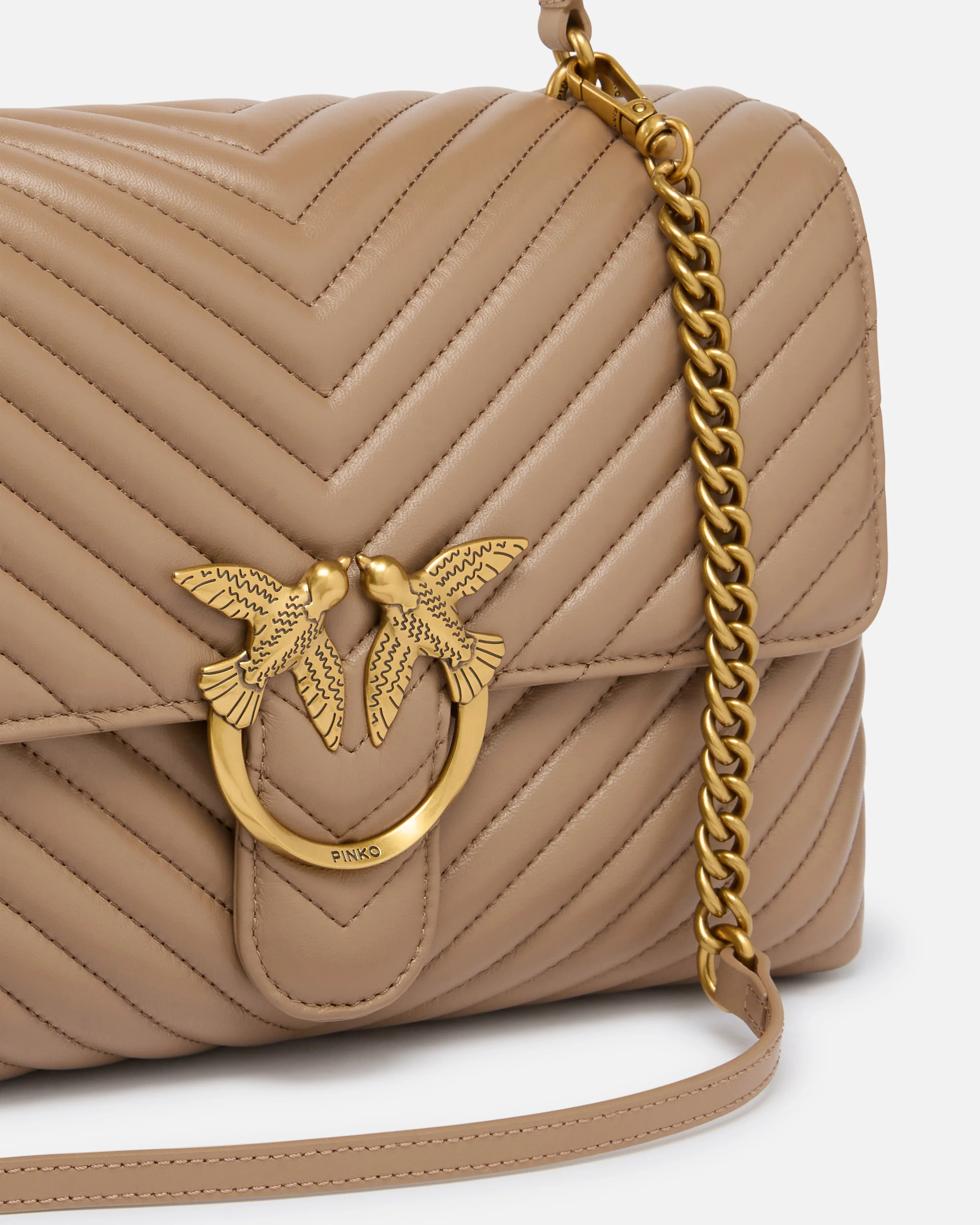 Large handbag Lady Love Bag Puff Chevron - Image 3