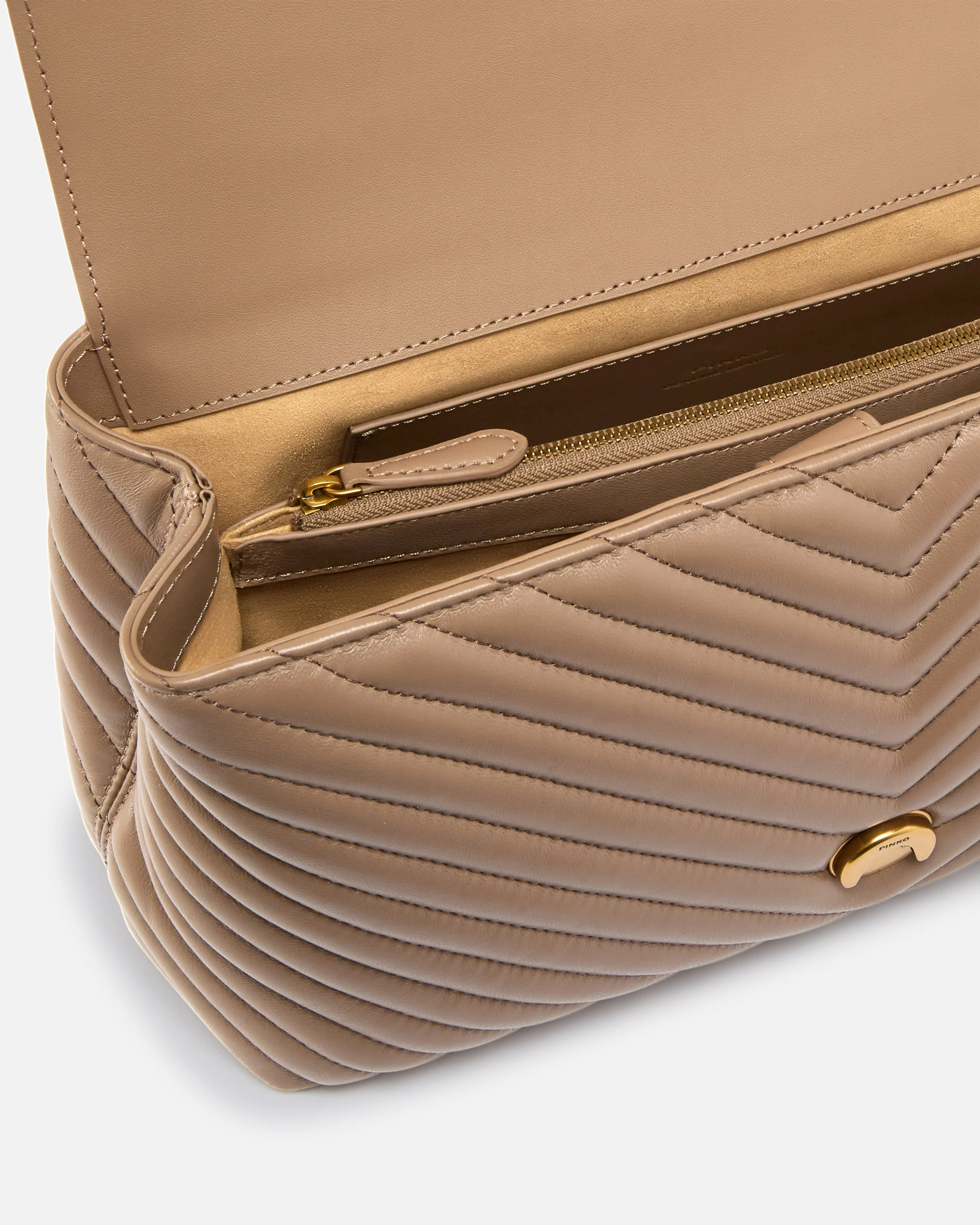 Large handbag Lady Love Bag Puff Chevron - Image 4
