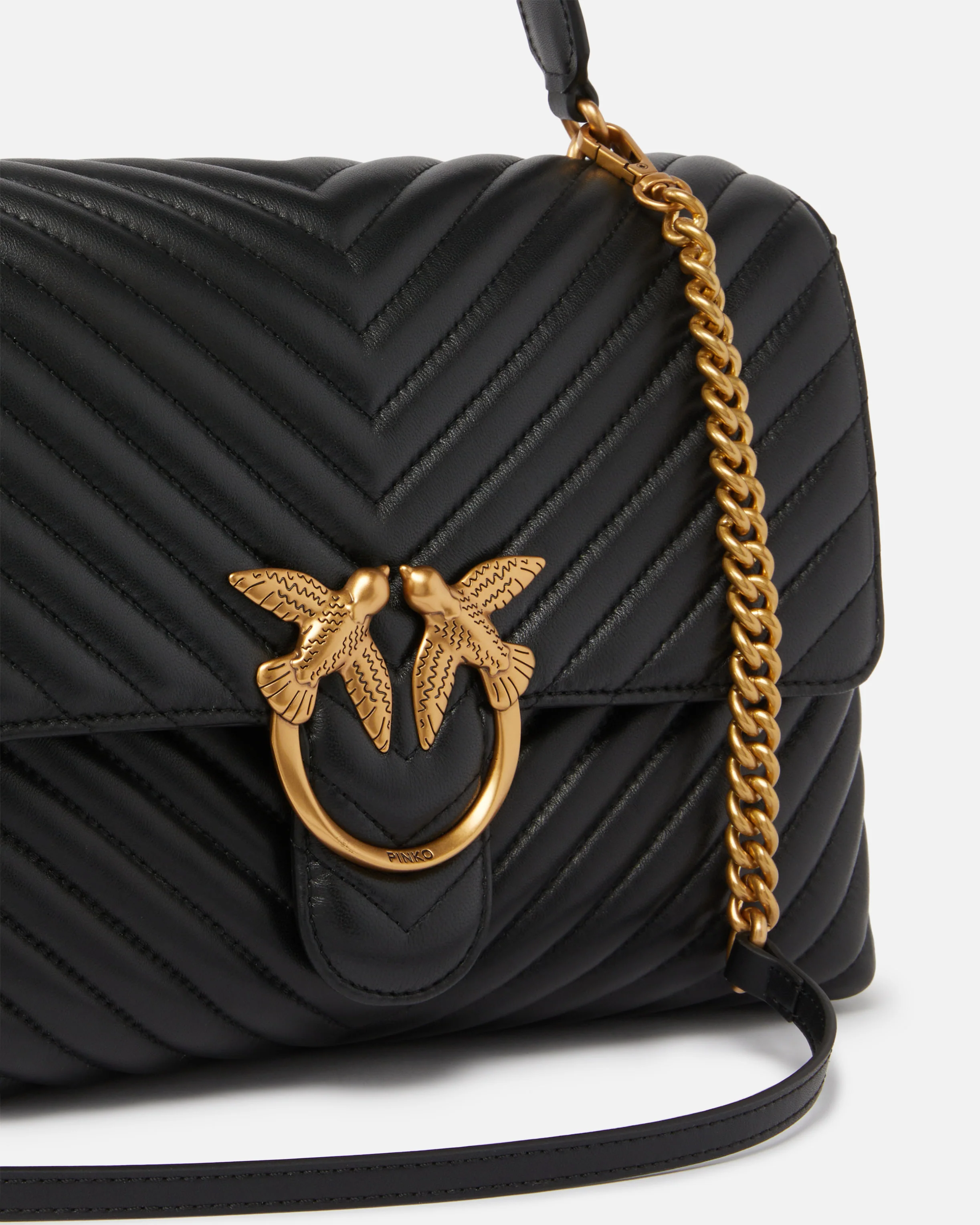 Large handbag Lady Love Bag Puff Chevron - Image 3