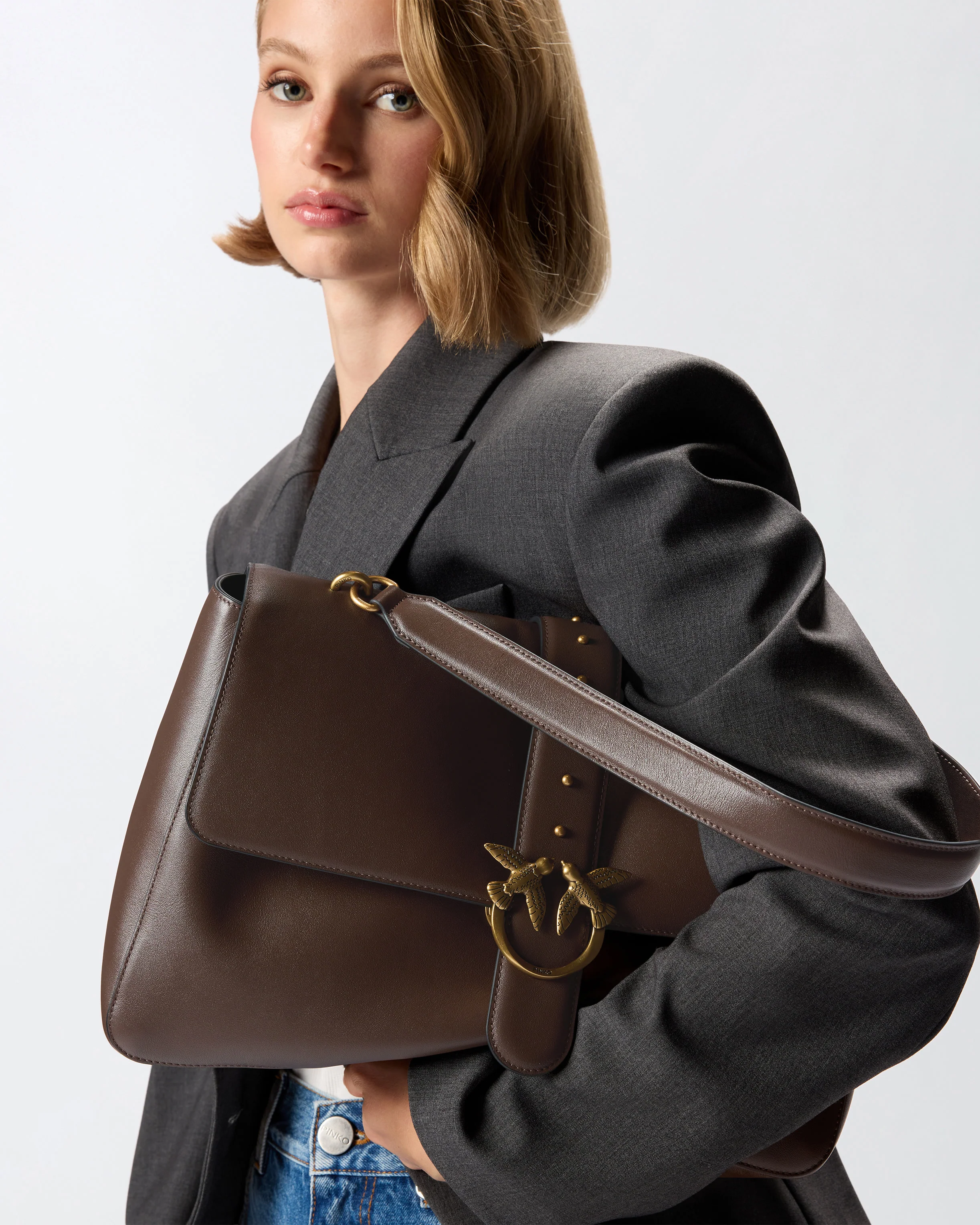 Leather maxi Love Bag Slouchy shoulder bag - Image 6