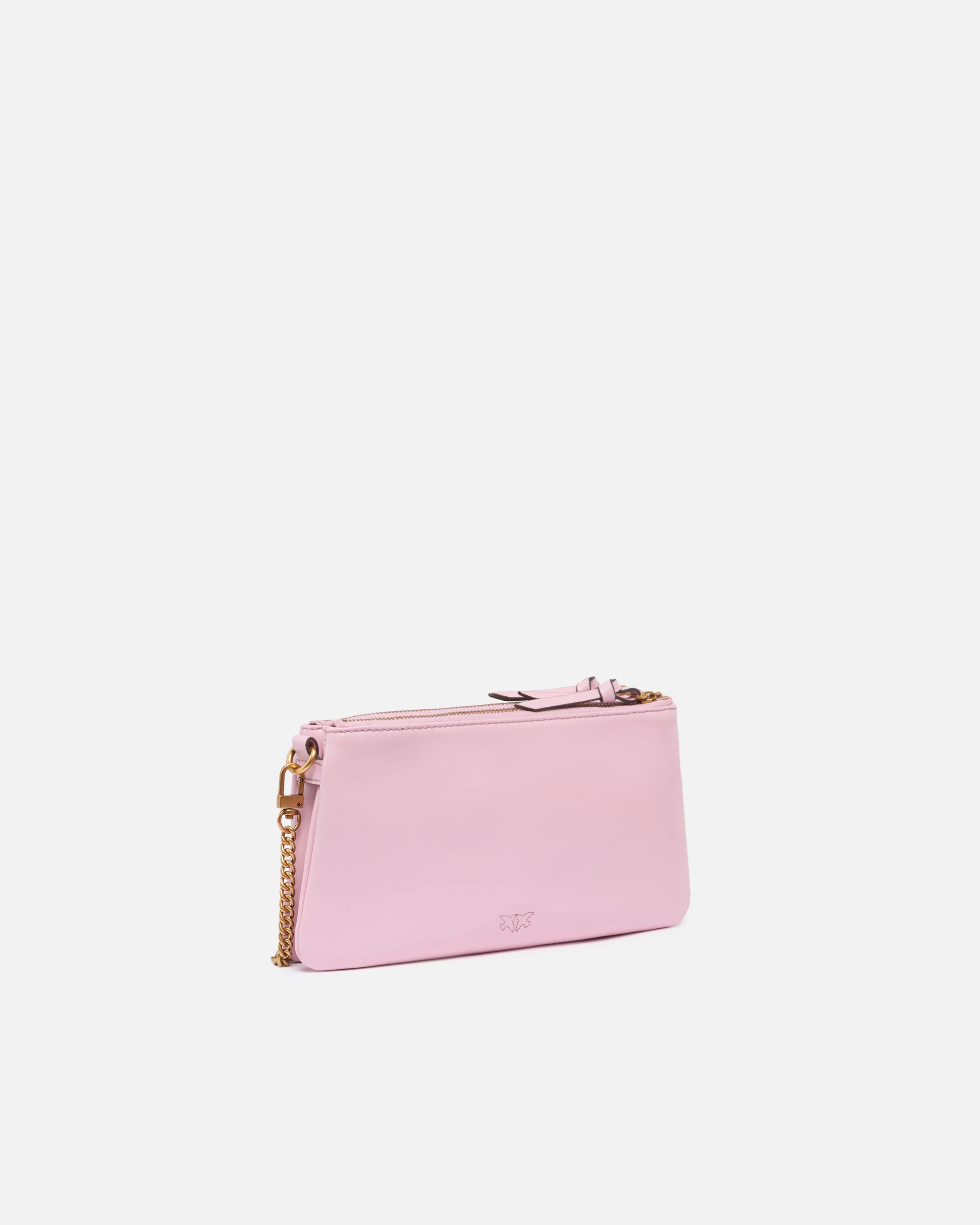 Leather Mini Double Bag with shoulder strap - Image 2