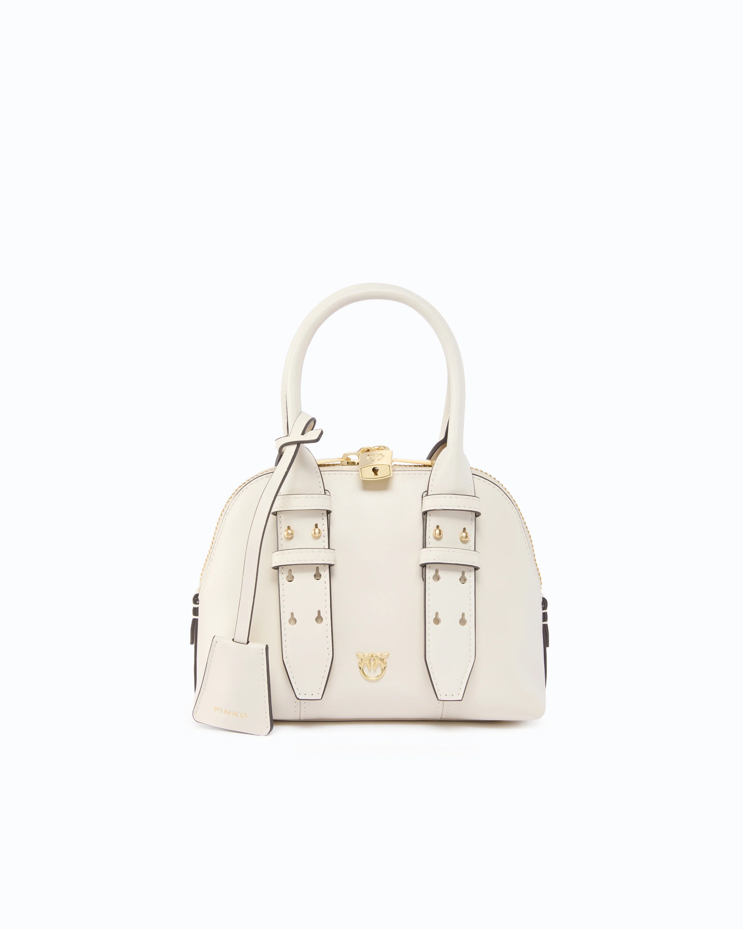 Leather Mini Escape Bag bowling bag