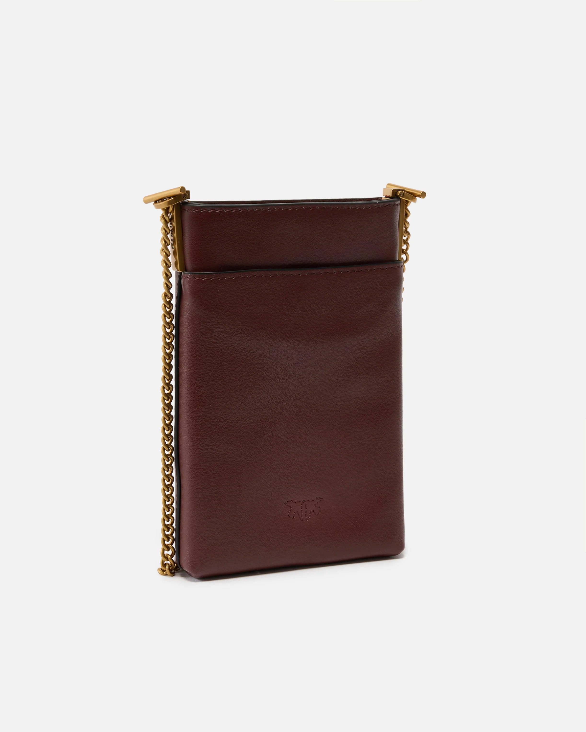 Leather smartphone case with shoulder strap - Image 2