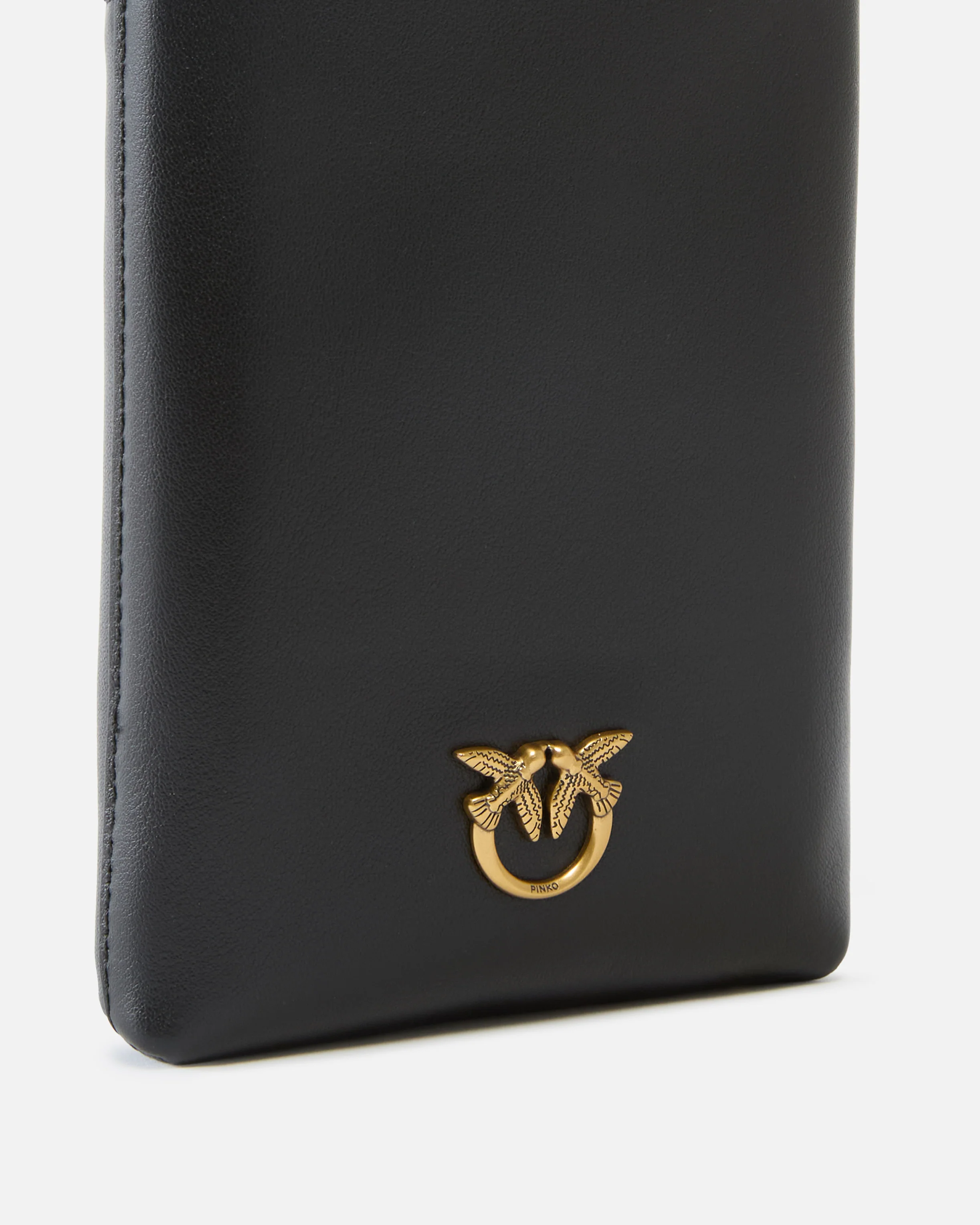 Leather smartphone case with shoulder strap - Image 3
