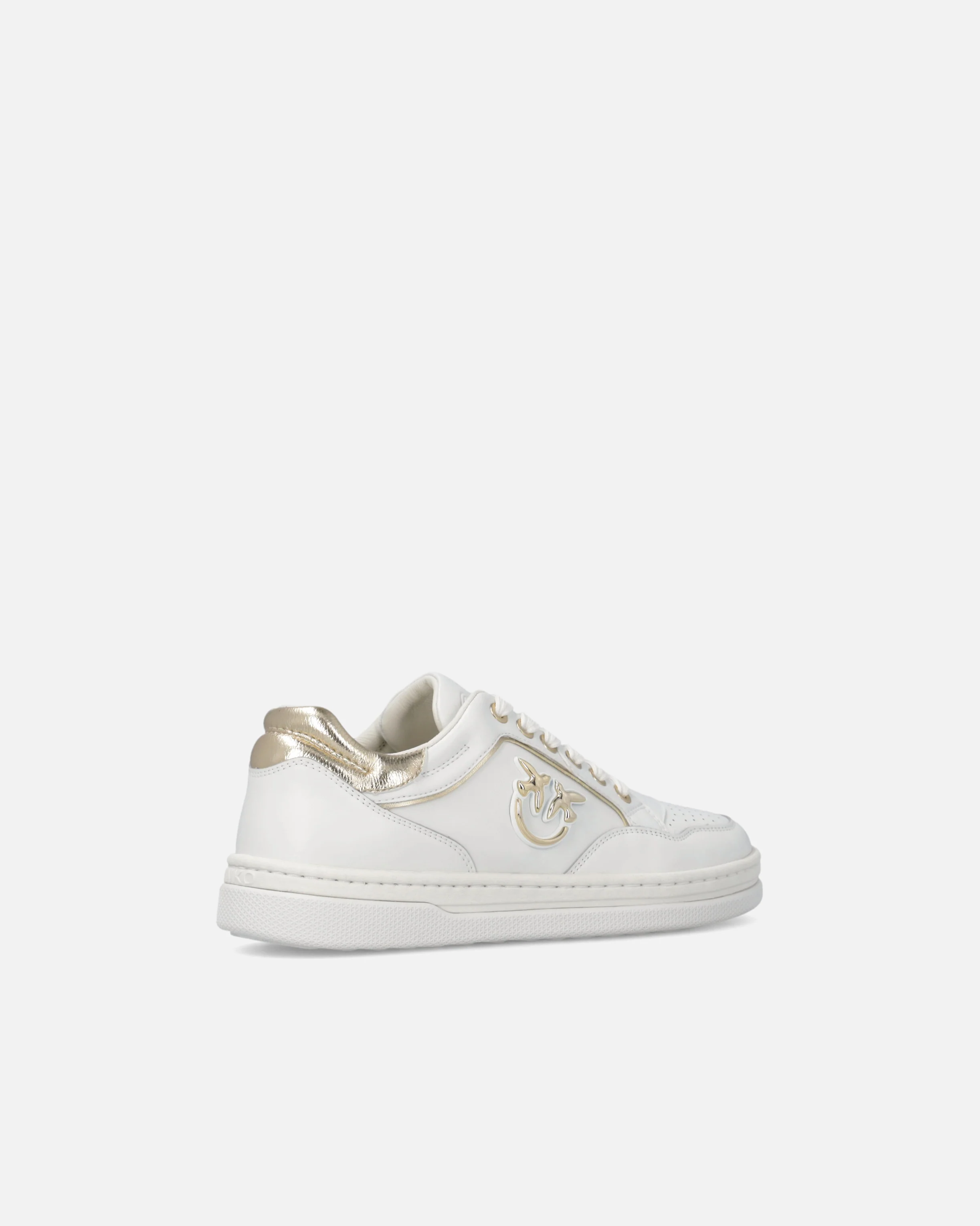 Leather sneakers with Love Birds logo - Image 3