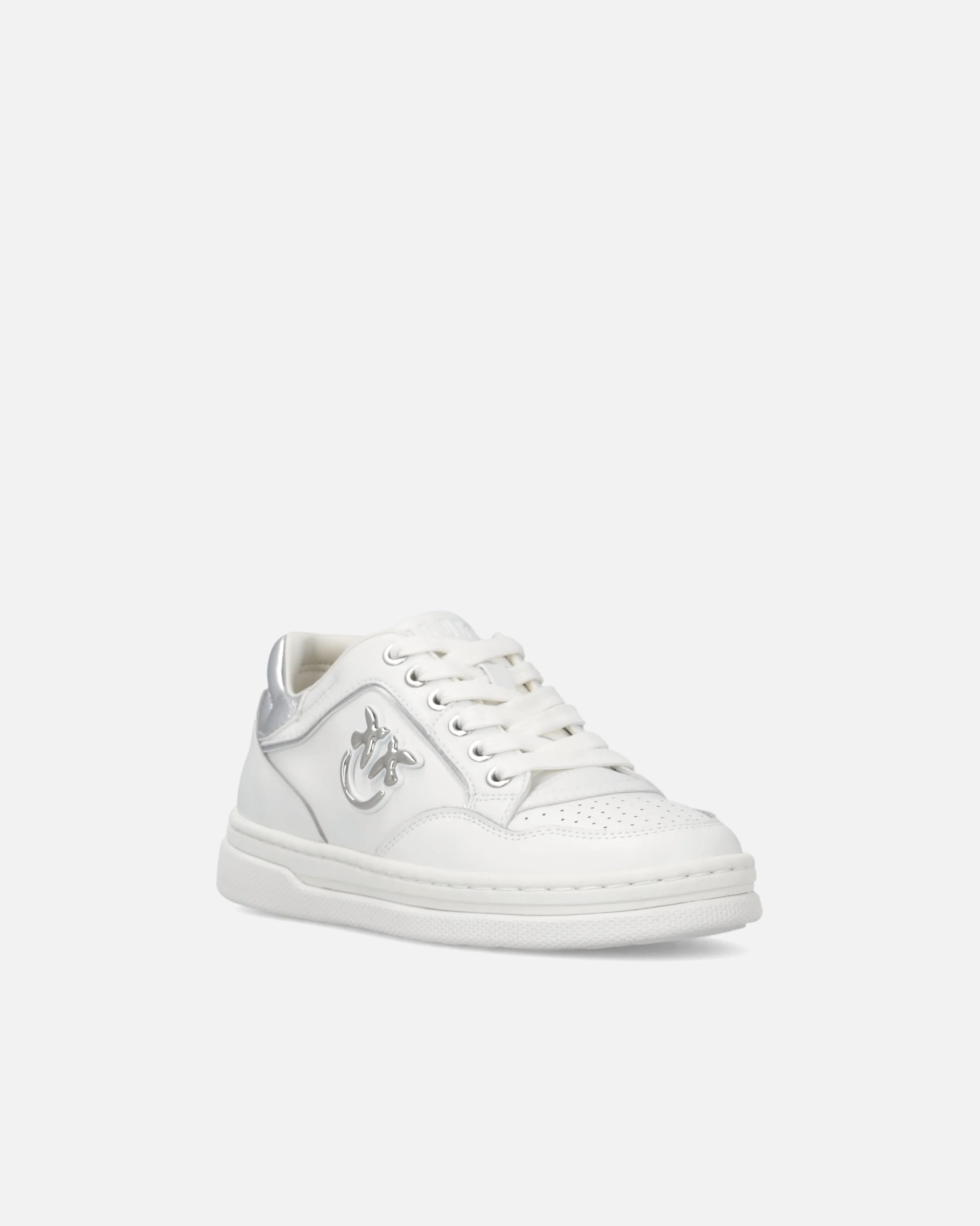 Leather sneakers with Love Birds logo - Image 2