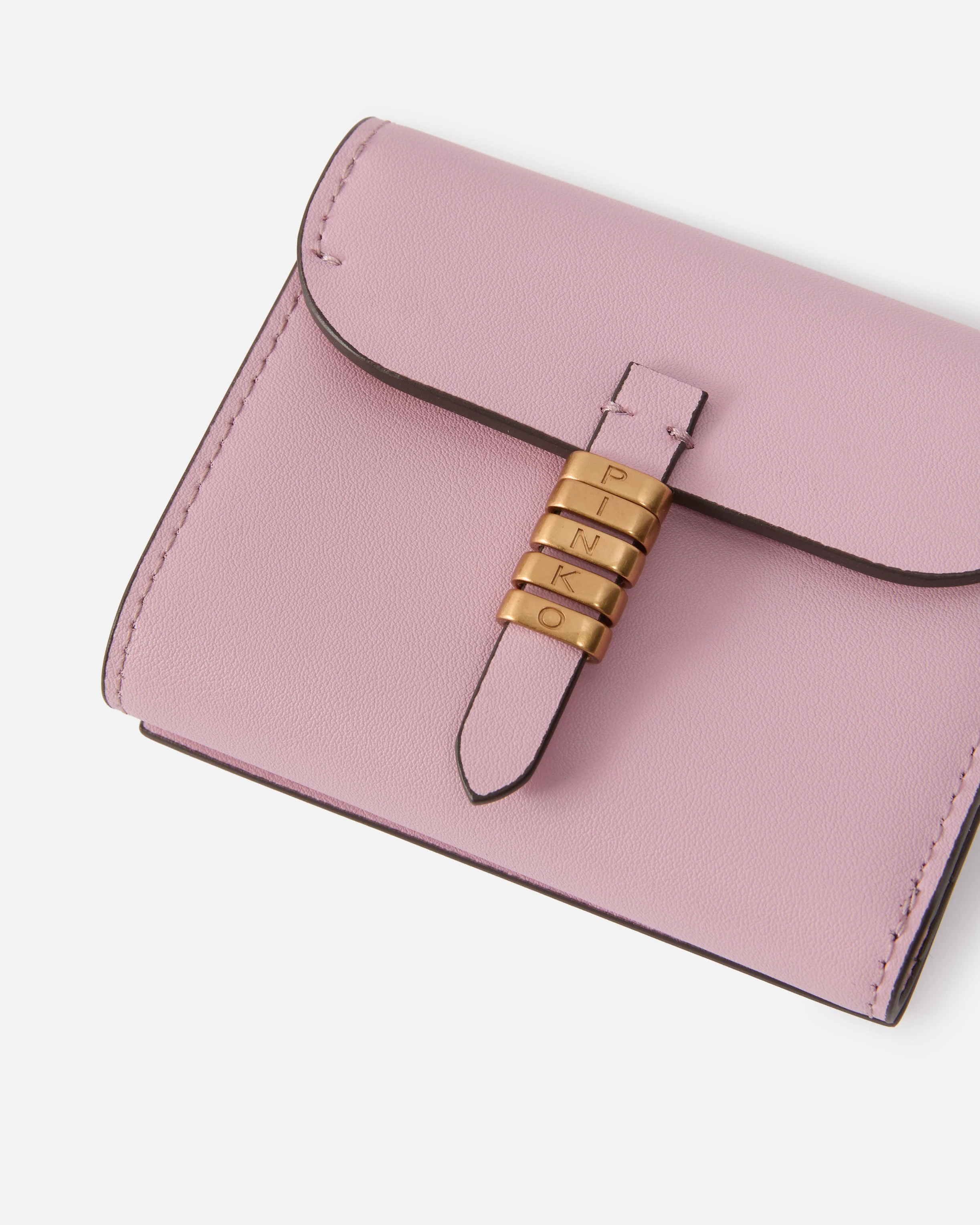 Leather wallet with PINKO lettering - Image 4