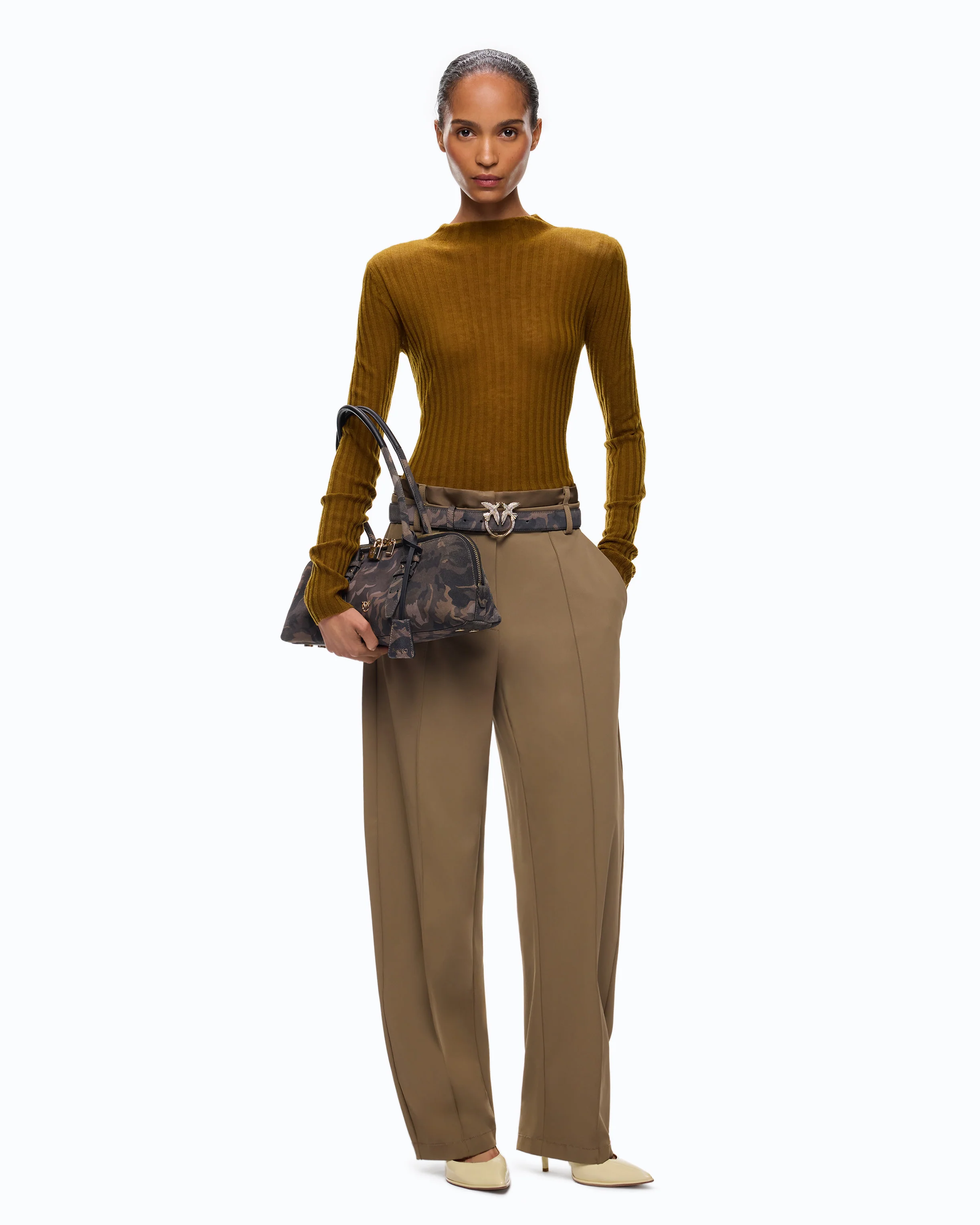 Lightweight ribbed sweater