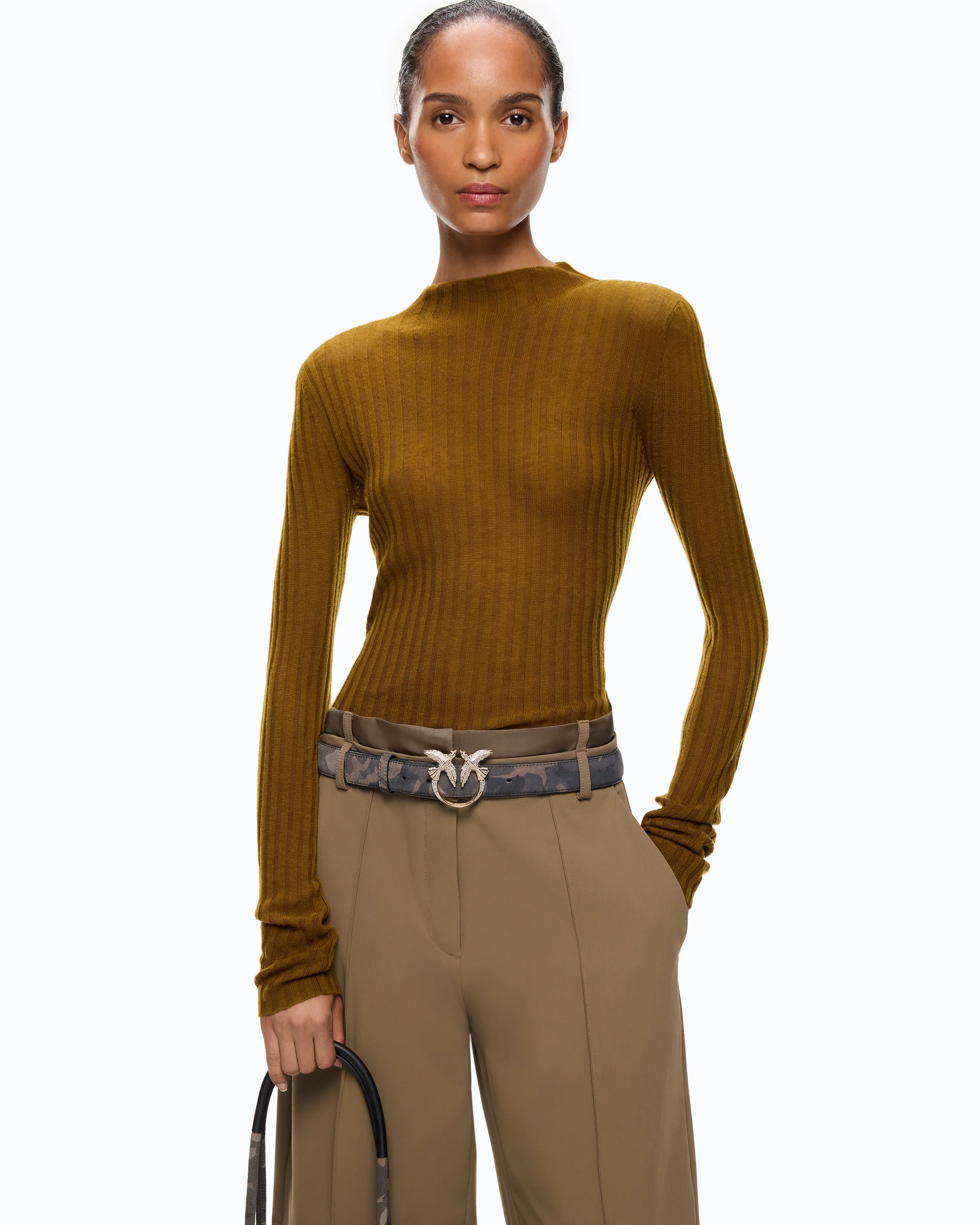 Lightweight ribbed sweater - Image 2