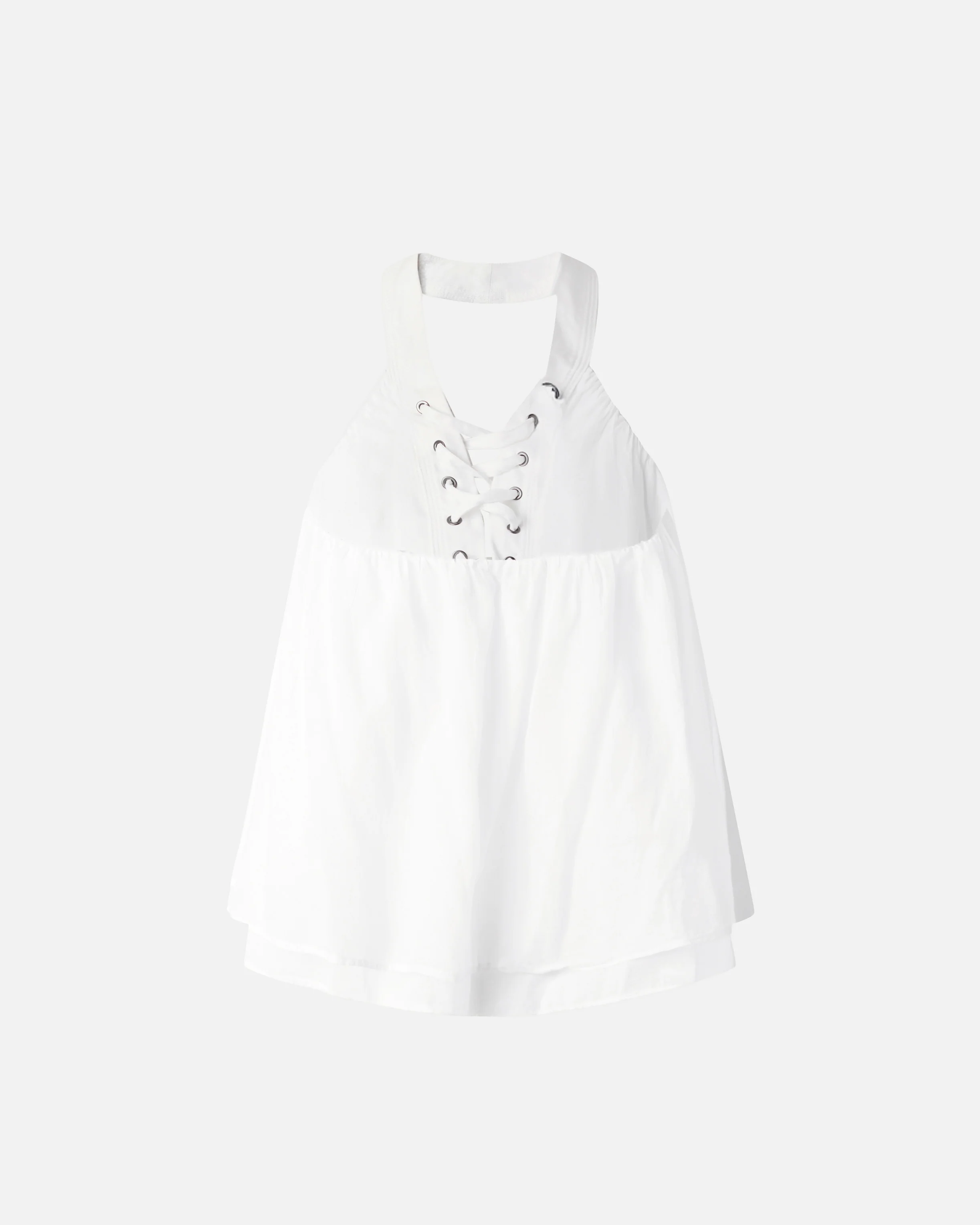 Lightweight top with laces and Texan details - Image 6