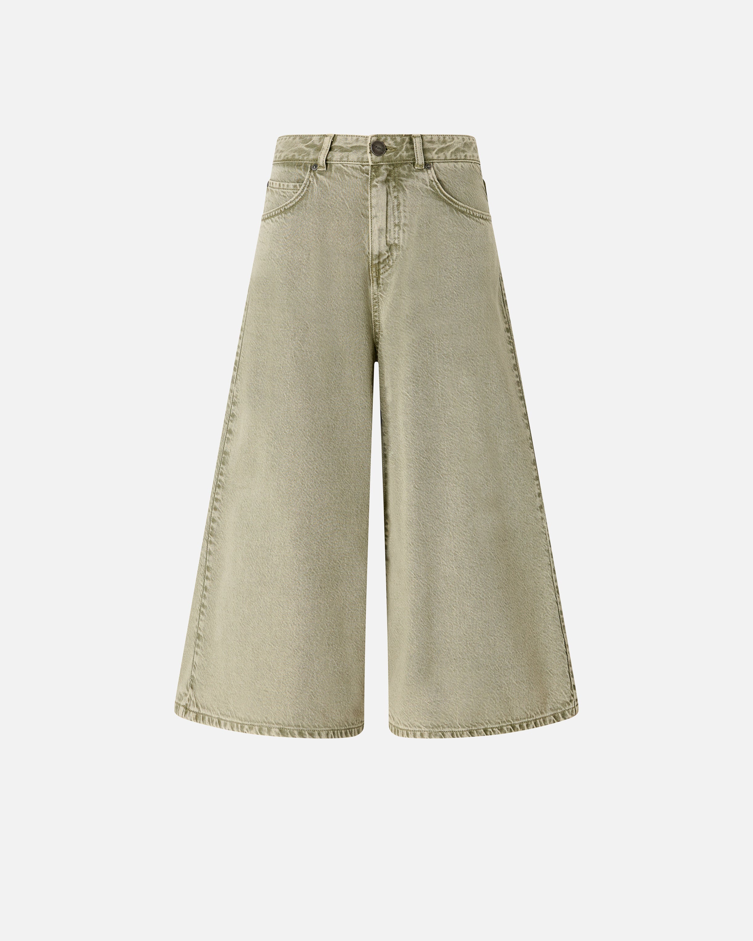 Long denim Bermuda shorts - Image 5
