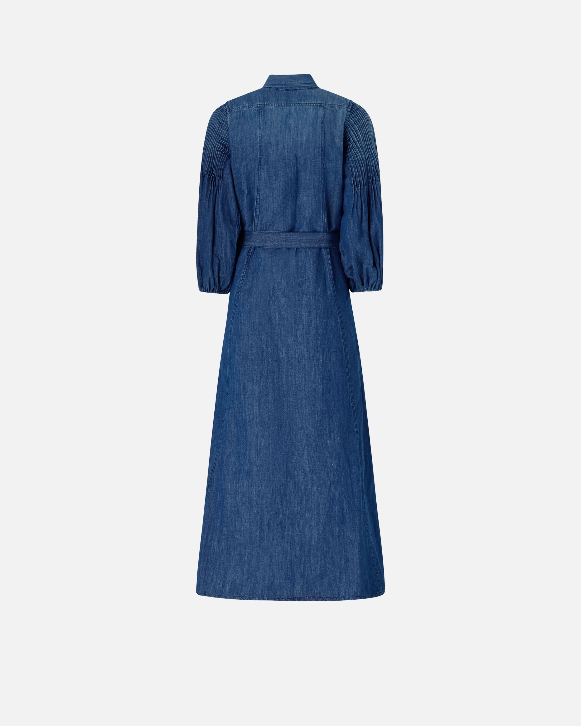 Long denim shirt dress - Image 6