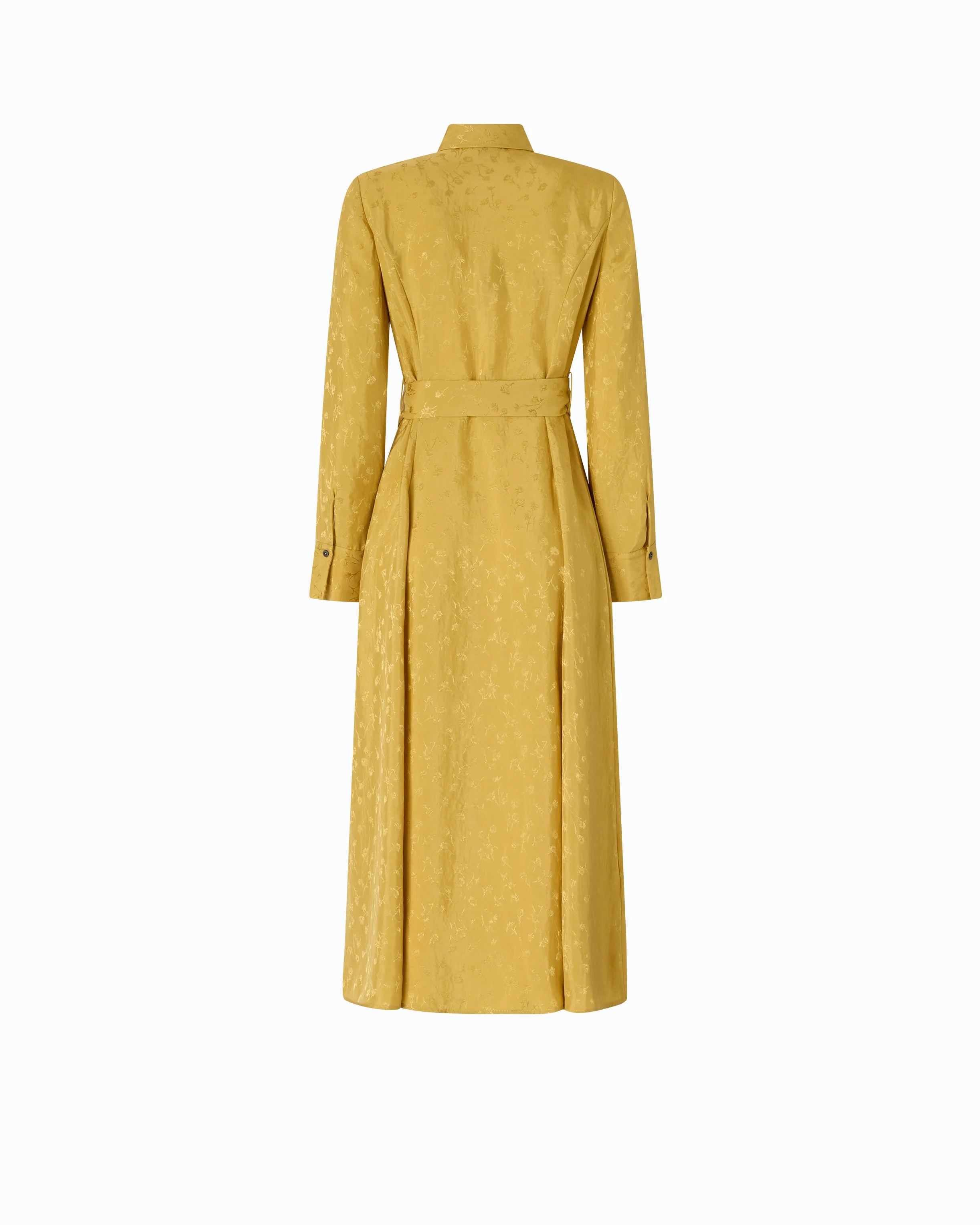 Long shirt dress with belt - Image 6