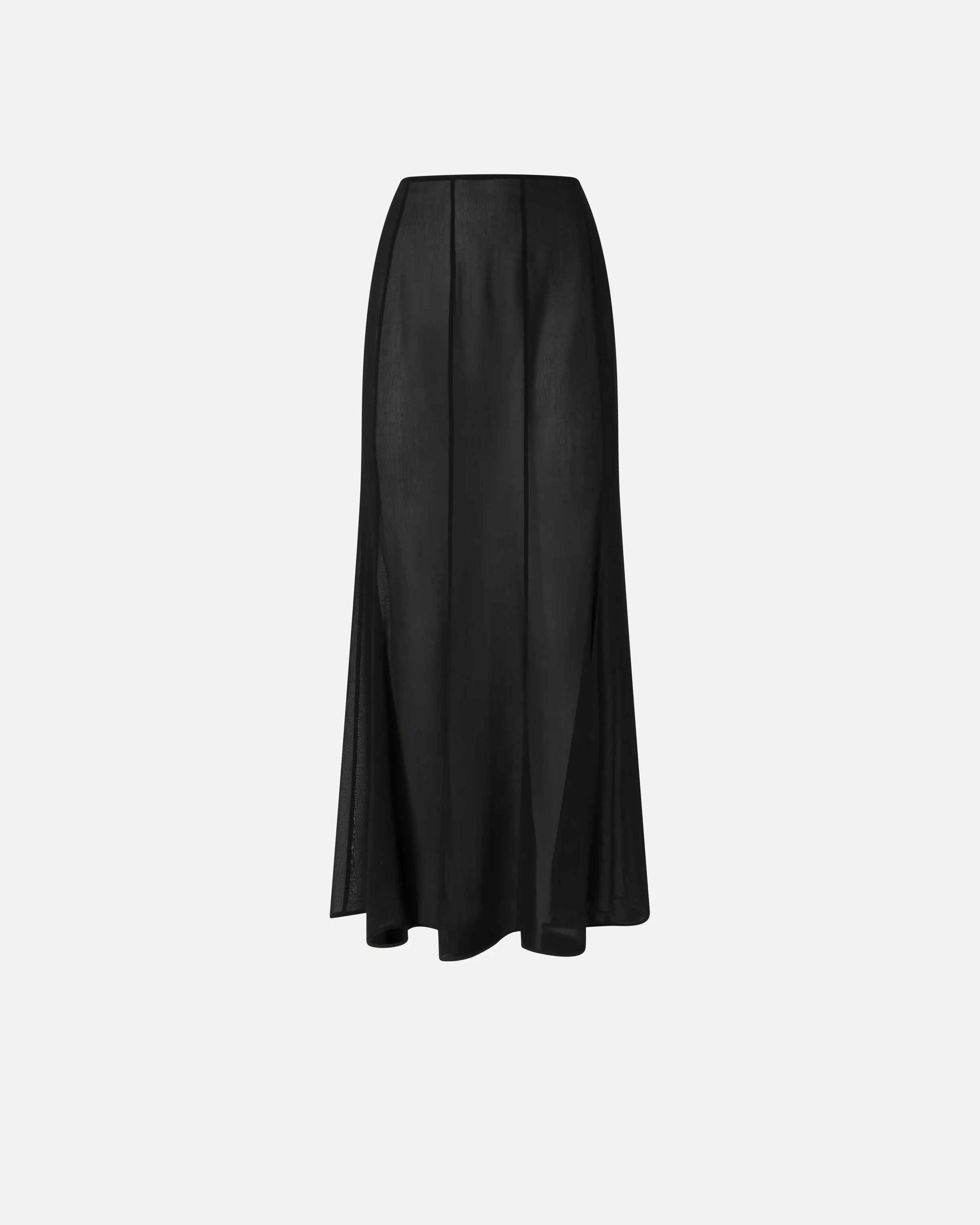 Long skirt with sheer details - Image 5