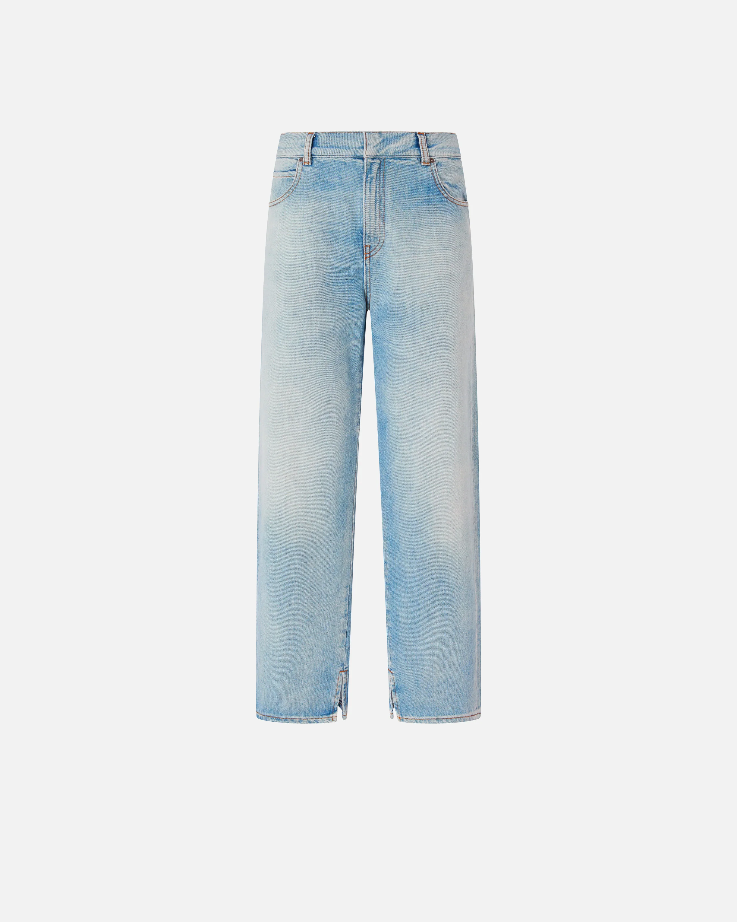 Loose-fit jeans with slits - Image 5