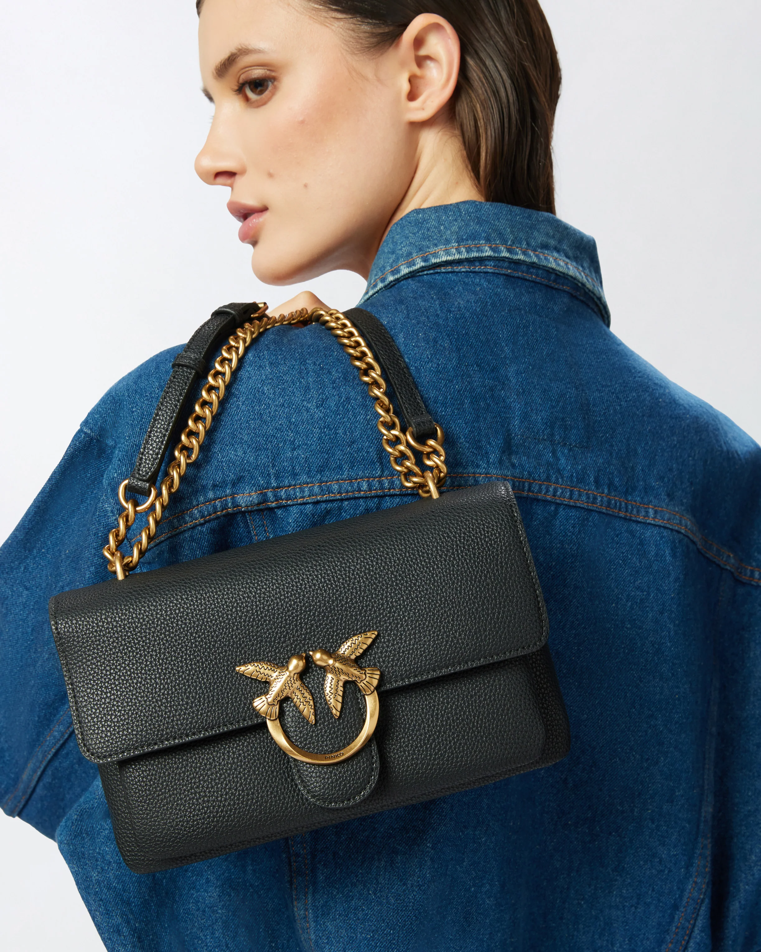 Love Bag crossbody bag in soft leather - Image 5