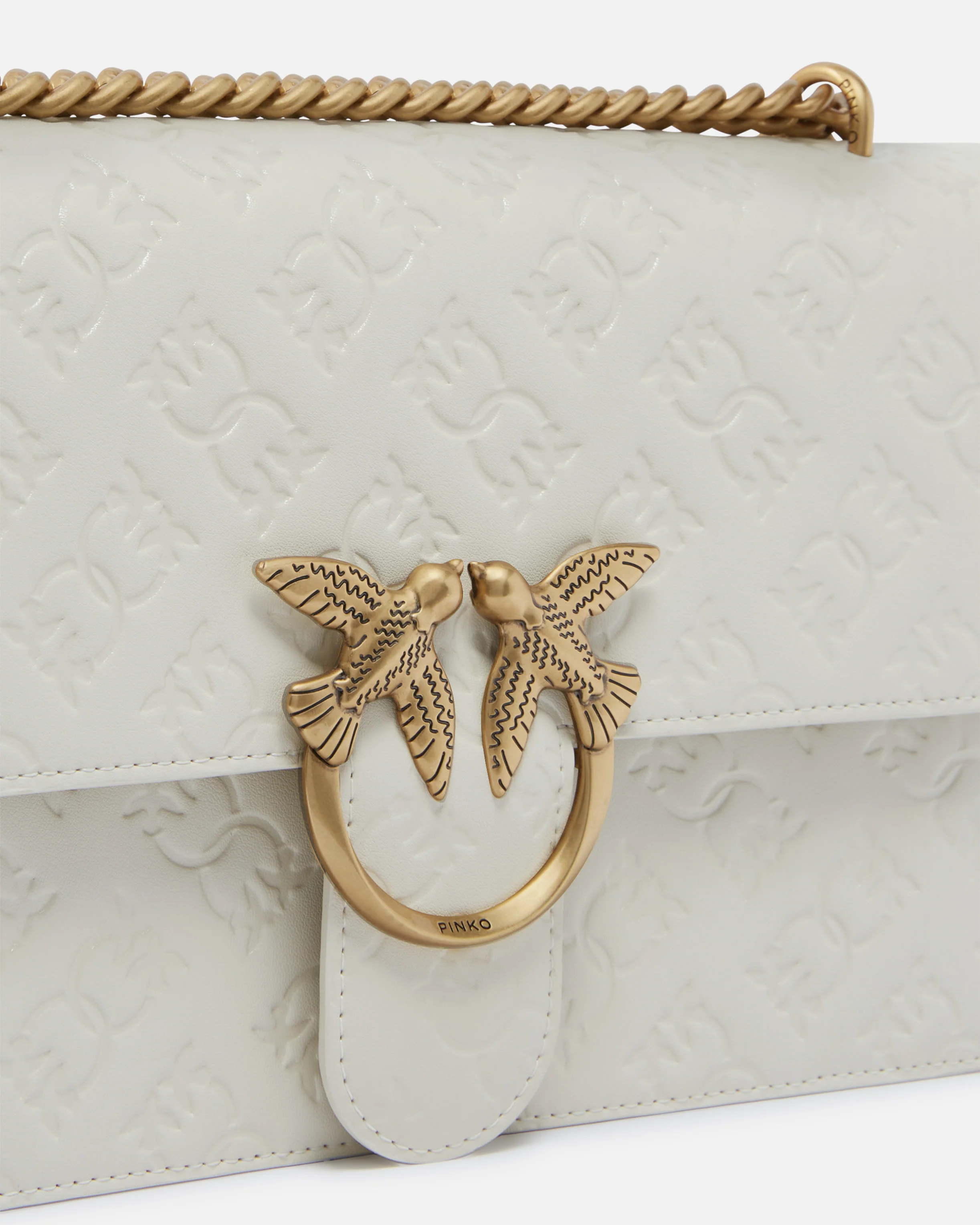 Love Bag leather crossbody bag with logo - Image 3
