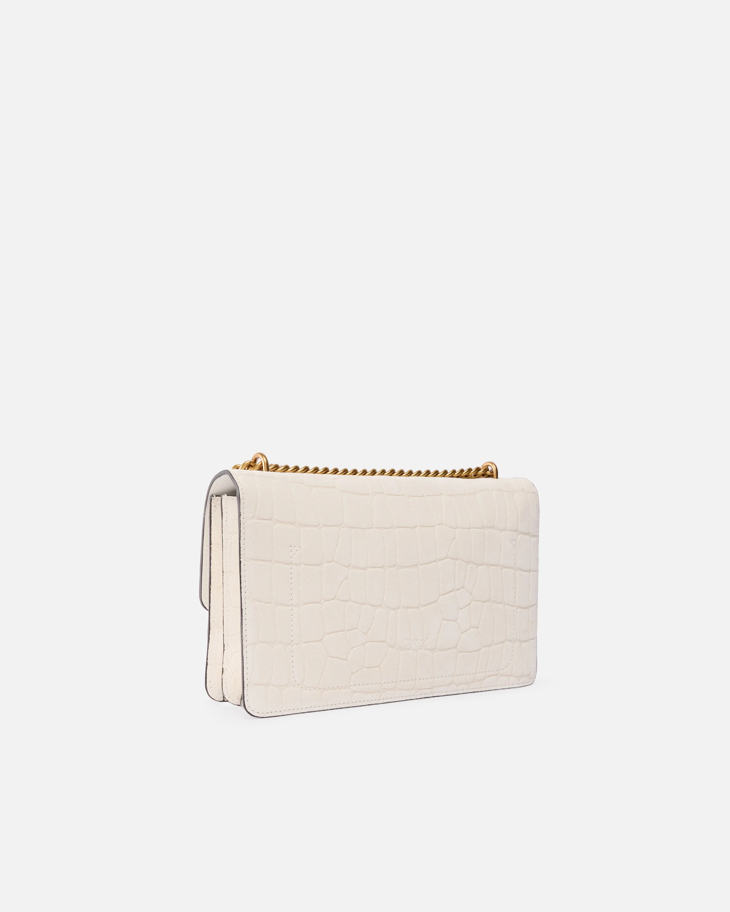 Love Bag One medium crossbody bag in crocodile-print leather - Image 2