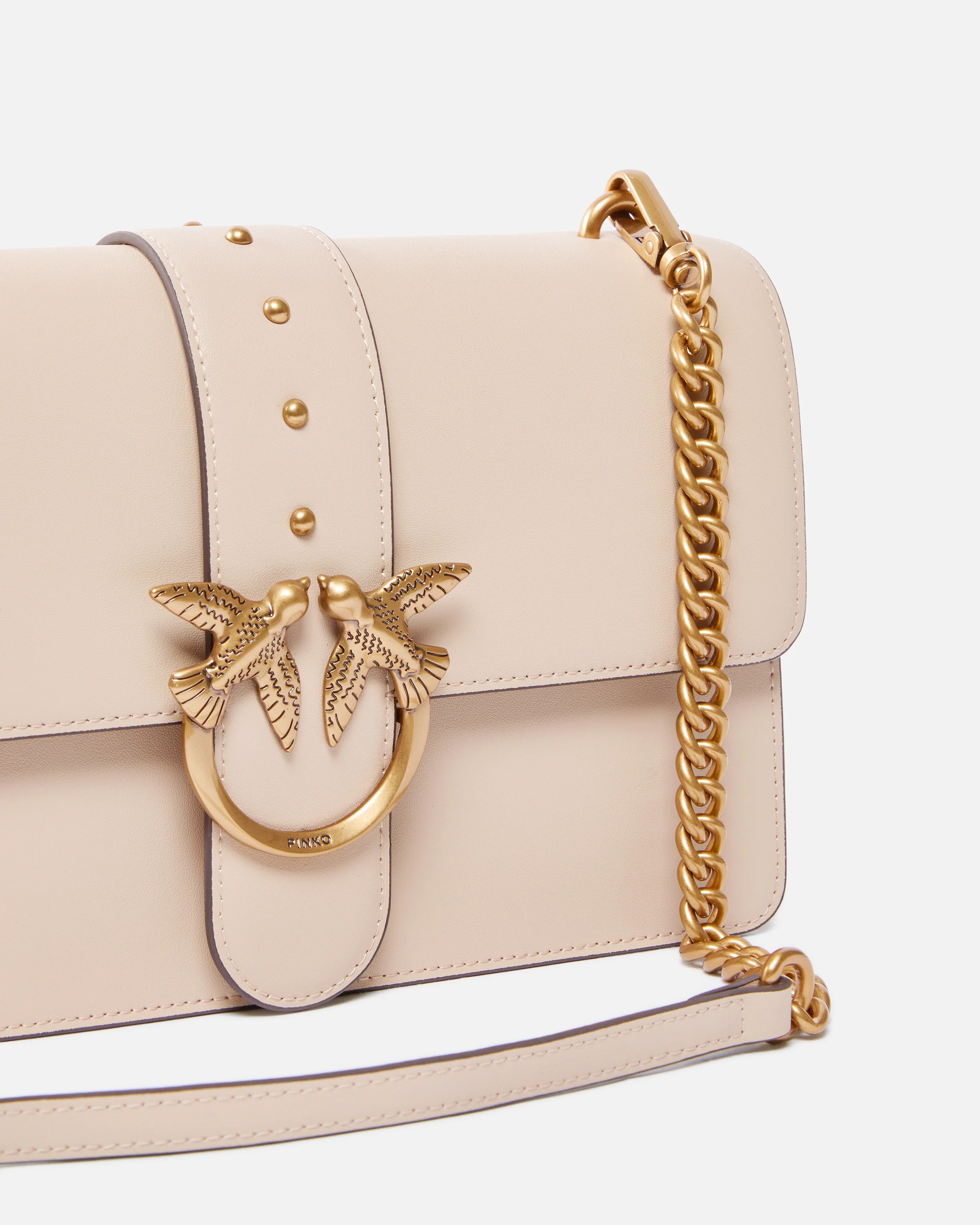Love Bag One medium handbag in leather - Image 3