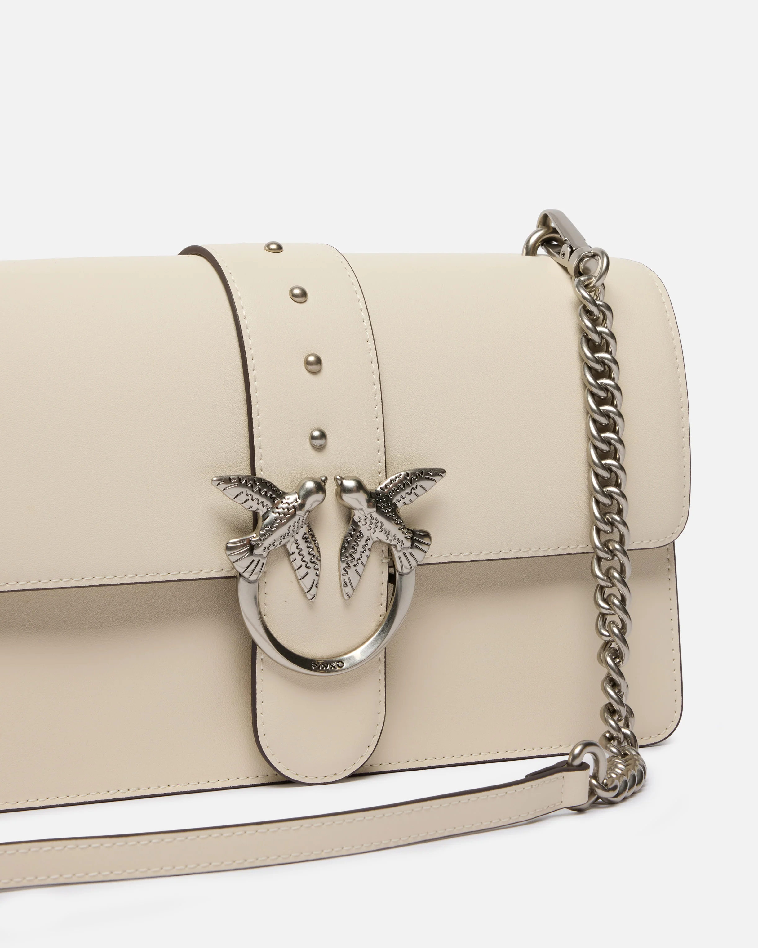 Love Bag One medium handbag in leather - Image 3