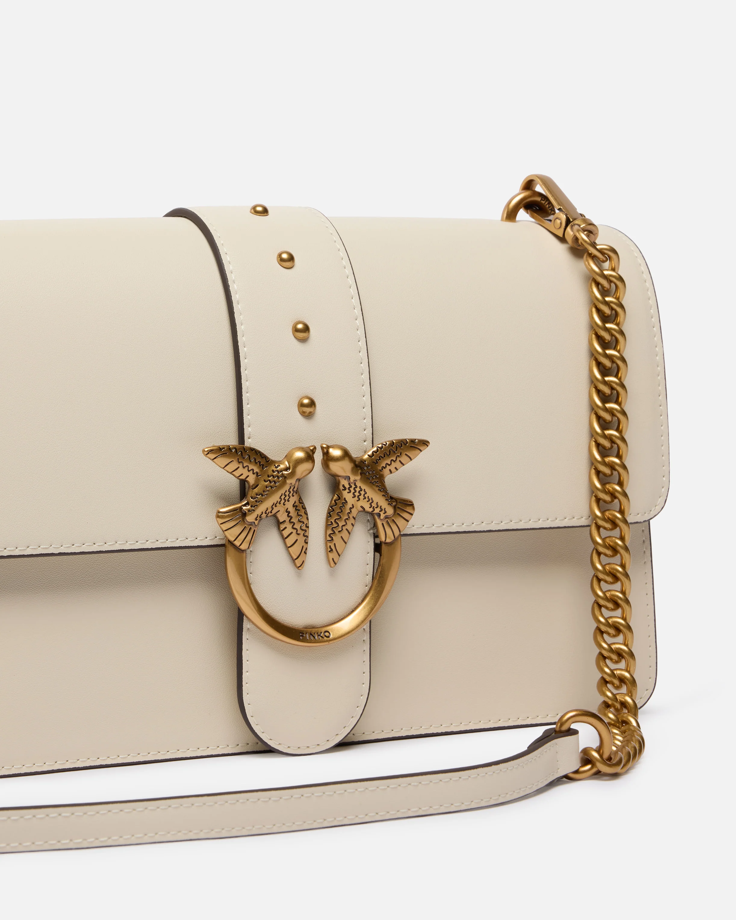 Love Bag One medium handbag in leather - Image 3