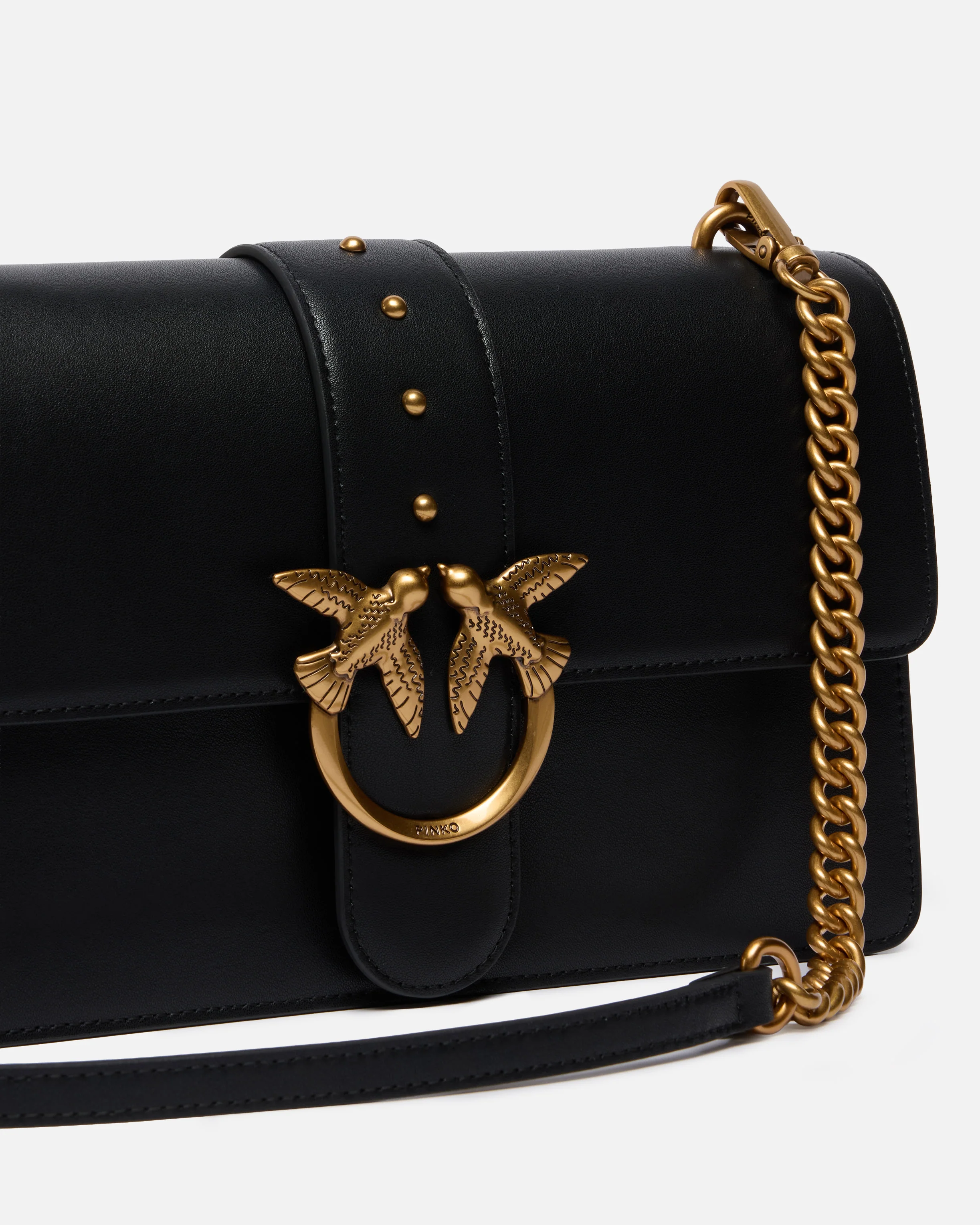 Love Bag One medium handbag in leather - Image 3