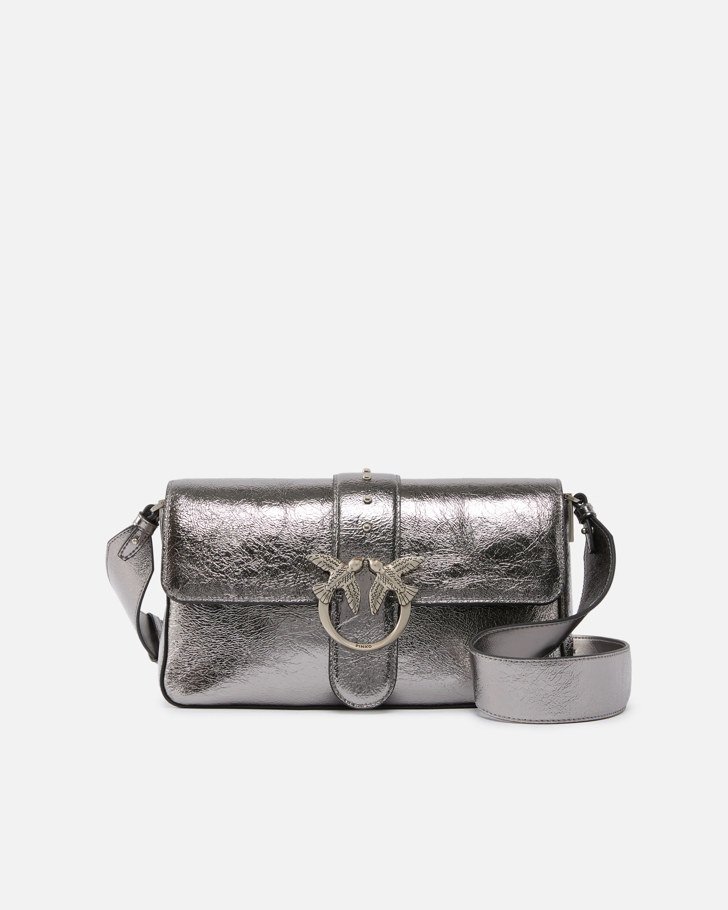 Love Bag One Slouchy medium shoulder bag in laminated leather