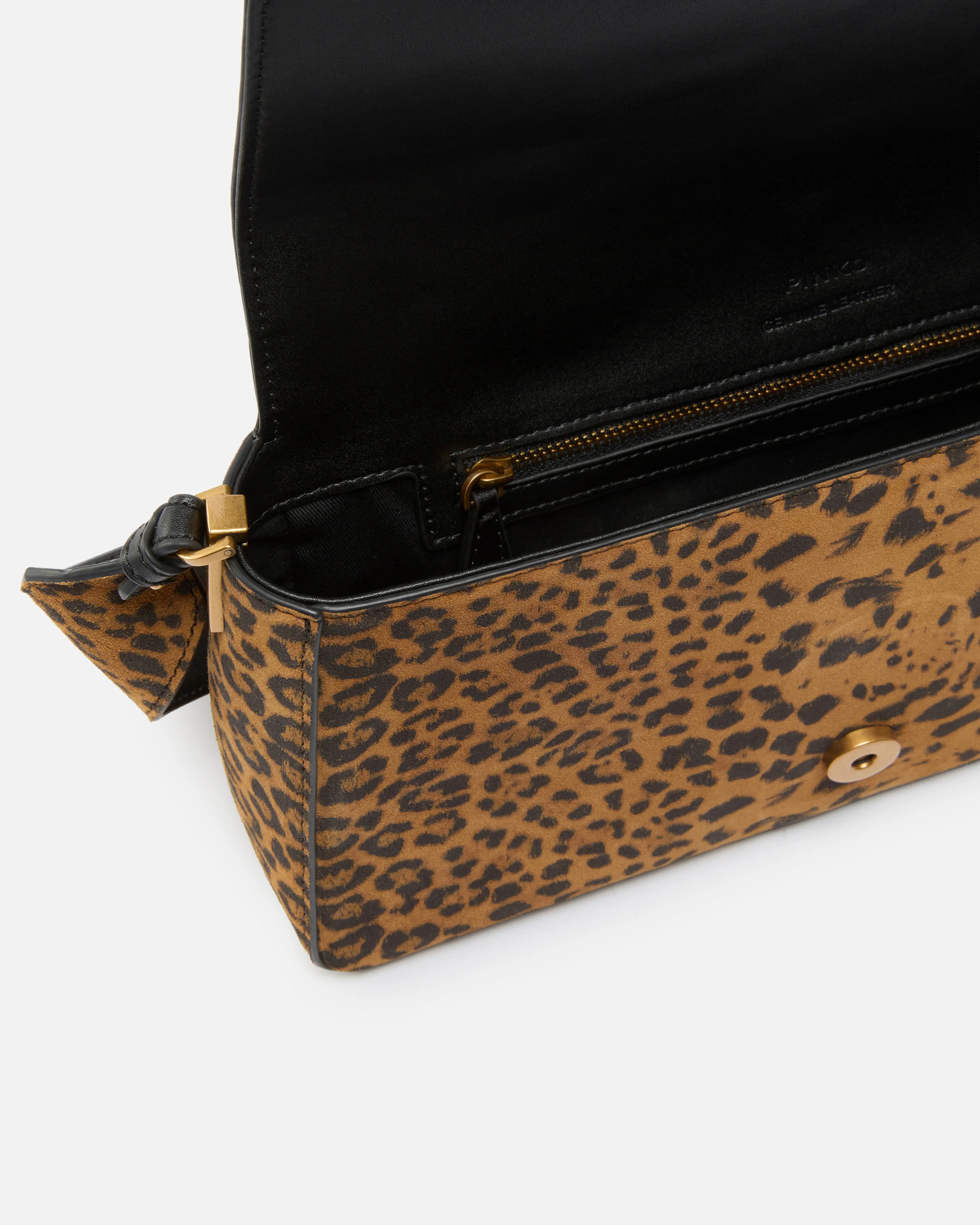 Love Bag One Slouchy medium shoulder bag in leopard-print suede - Image 4