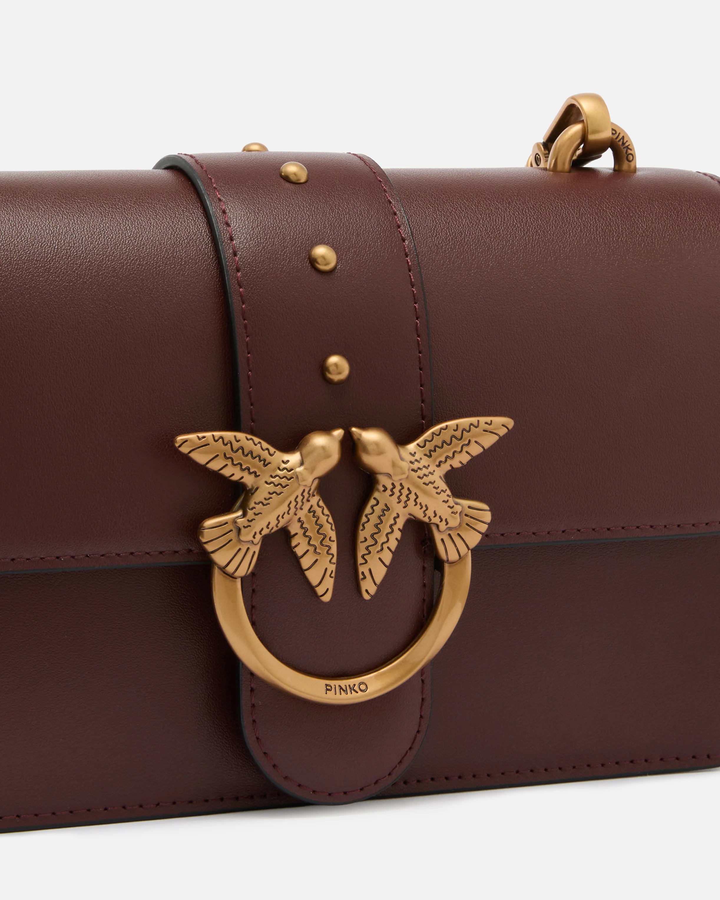 Love Bag One small crossbody bag in leather - Image 3