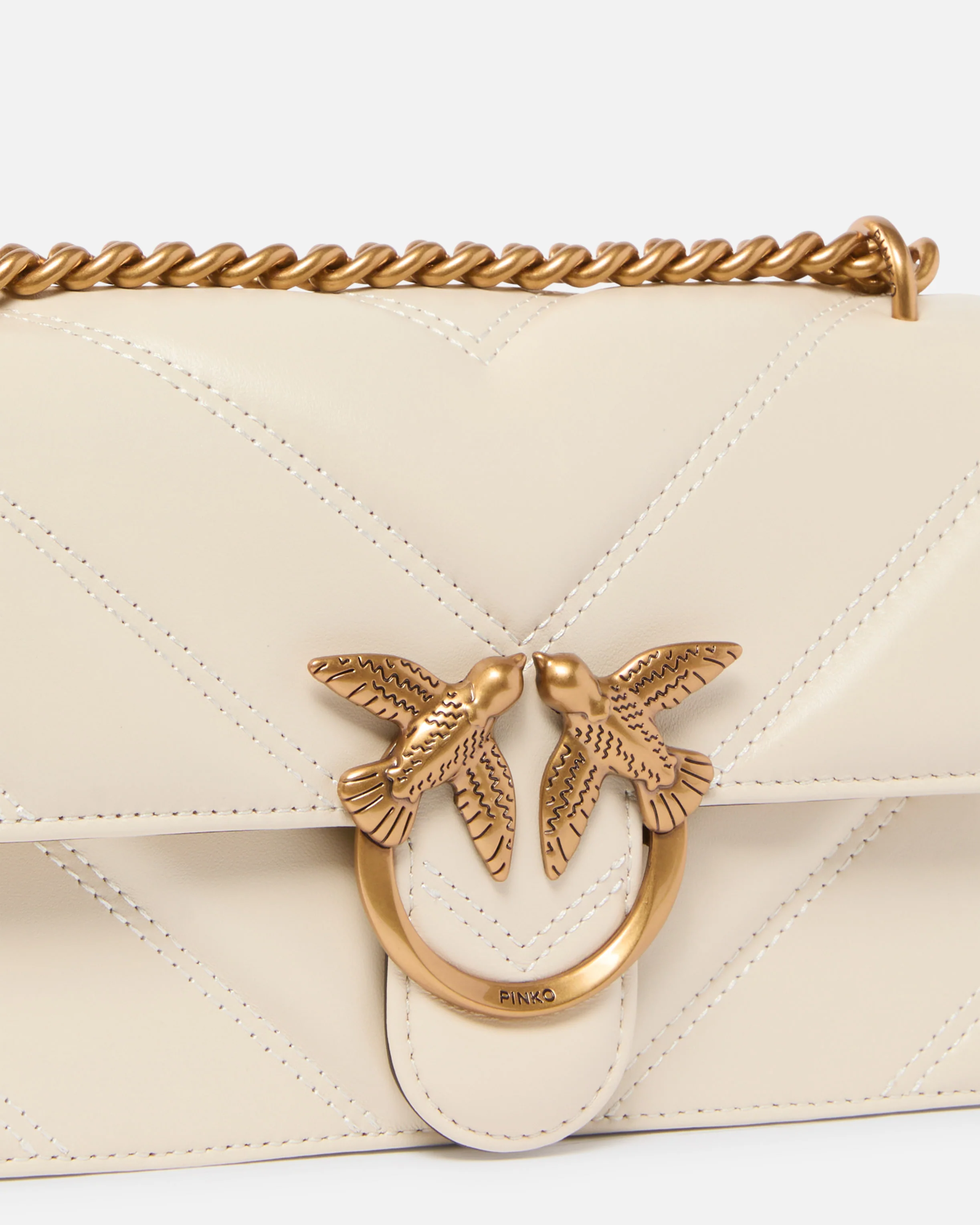 Love Bag One small handbag in leather - Image 3