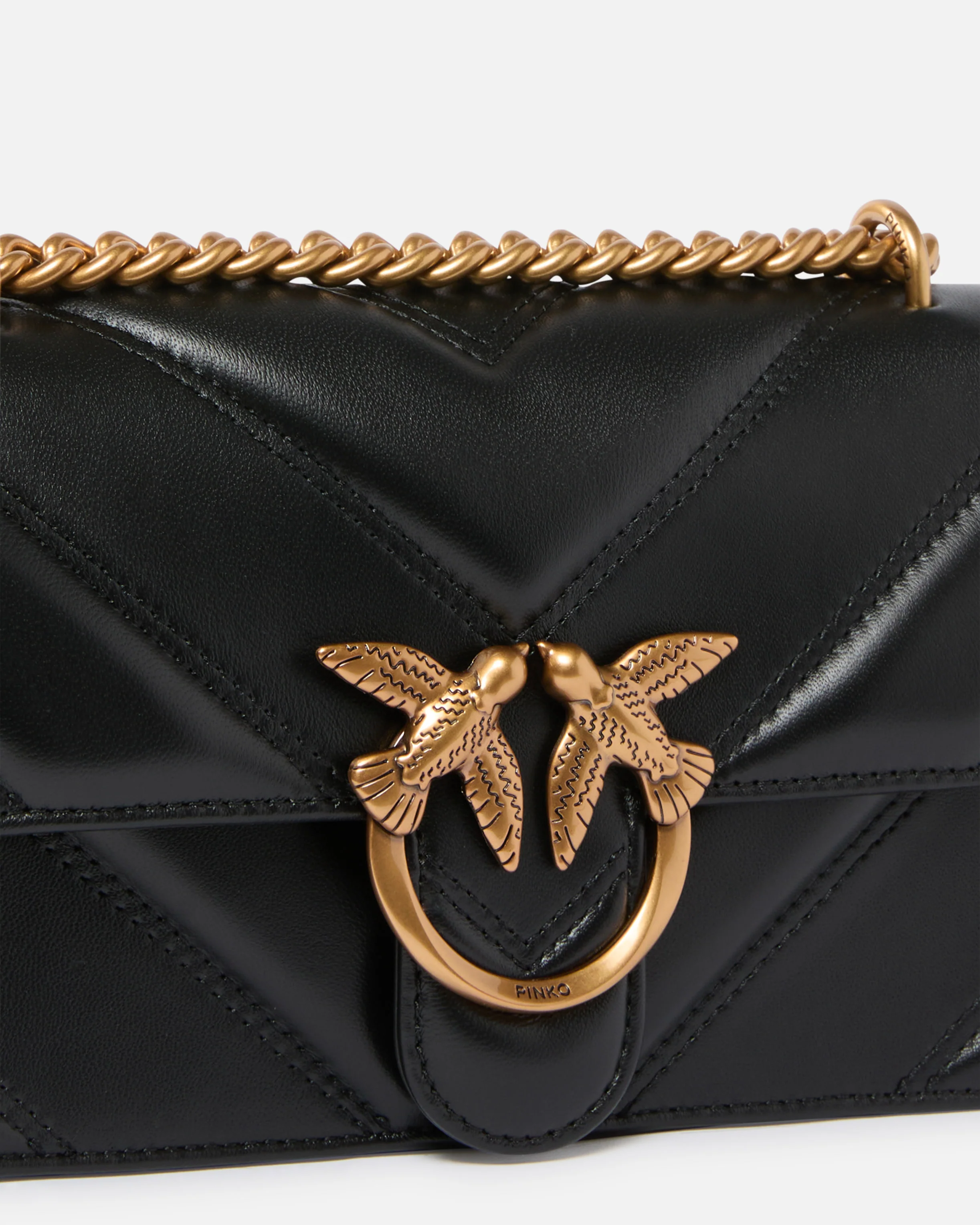 Love Bag One small handbag in leather - Image 3