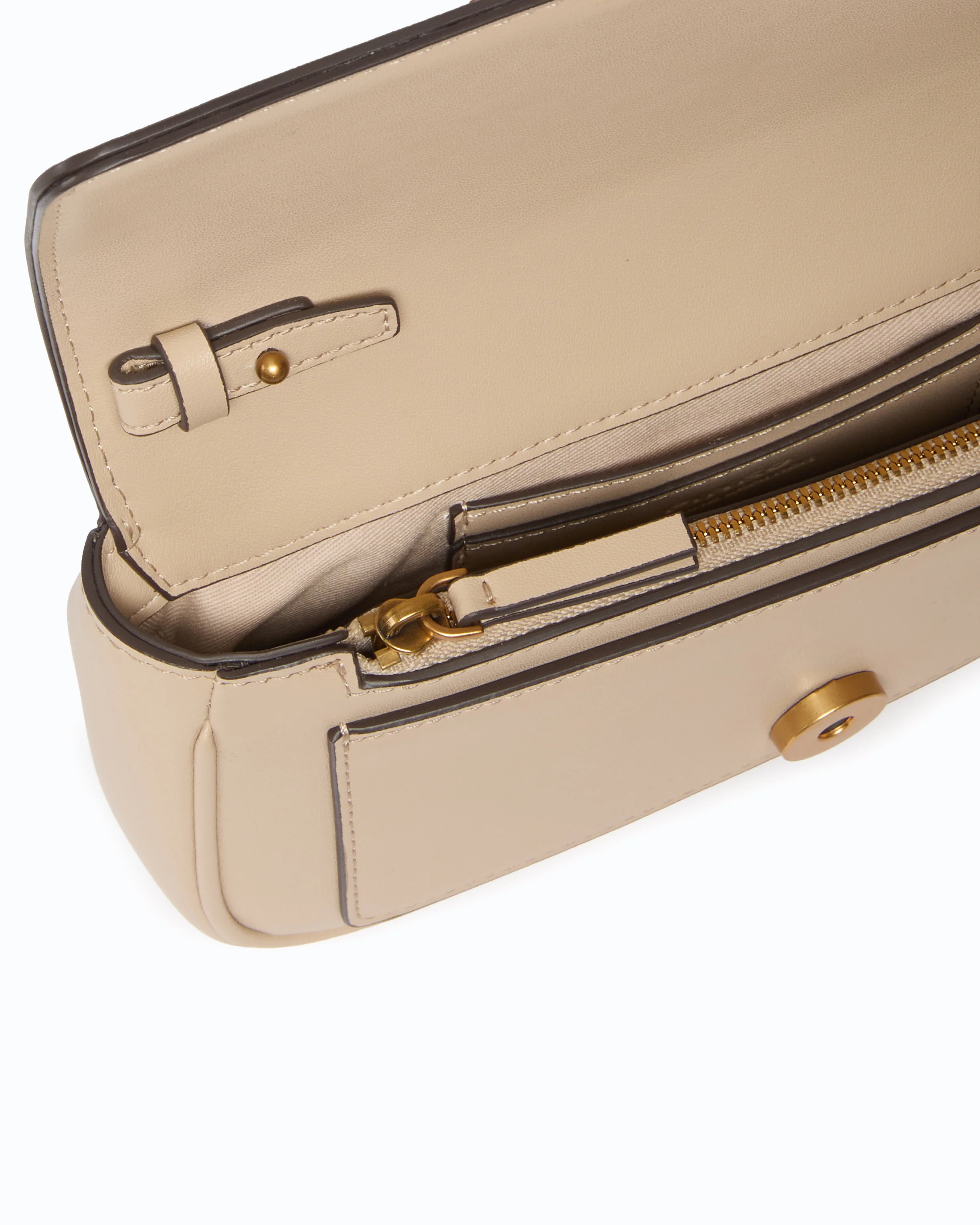 Love Bag Pocket small leather shoulder bag with jewel buckle - Image 4