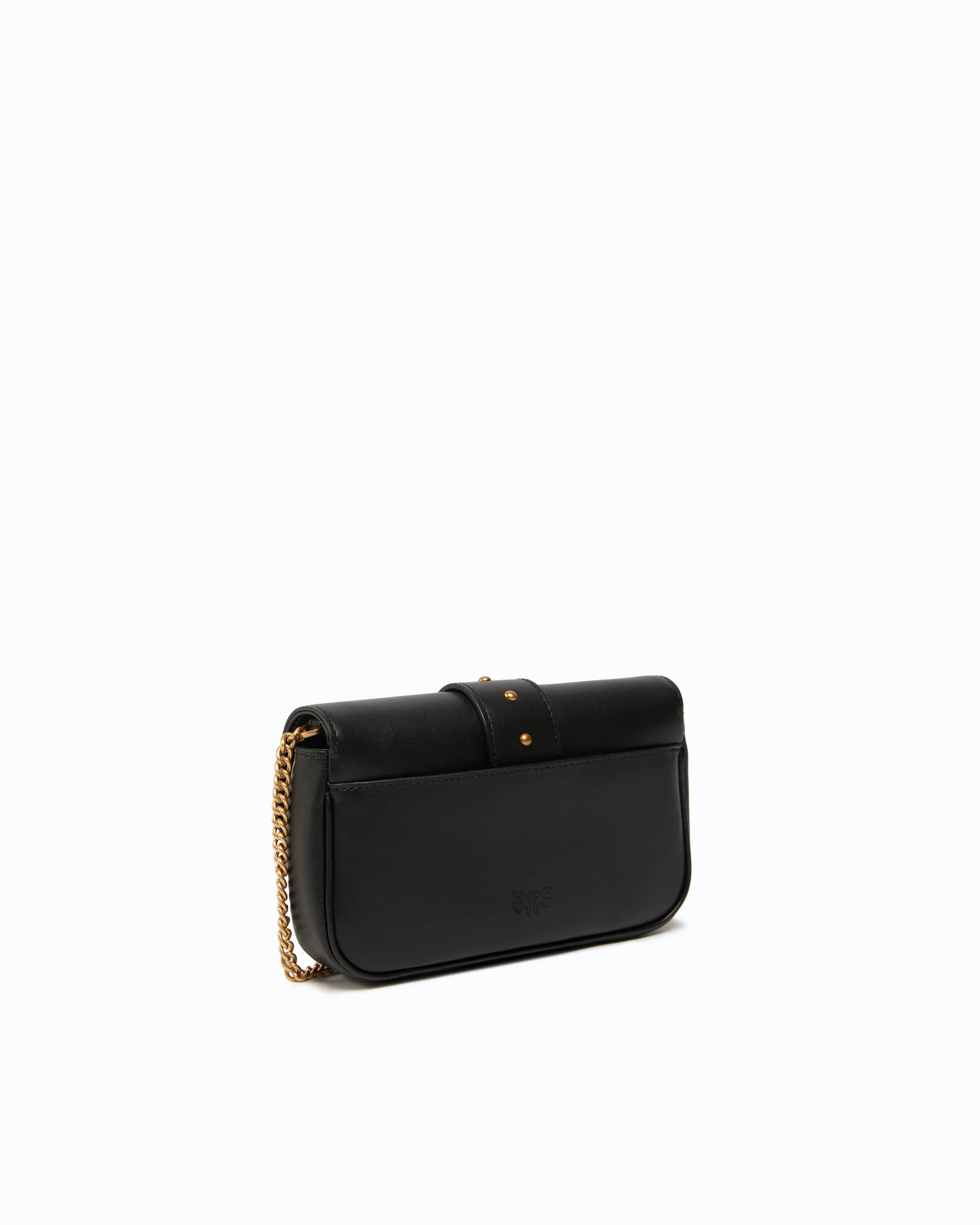 Love Bag Pocket small leather shoulder bag with jewel buckle - Image 2